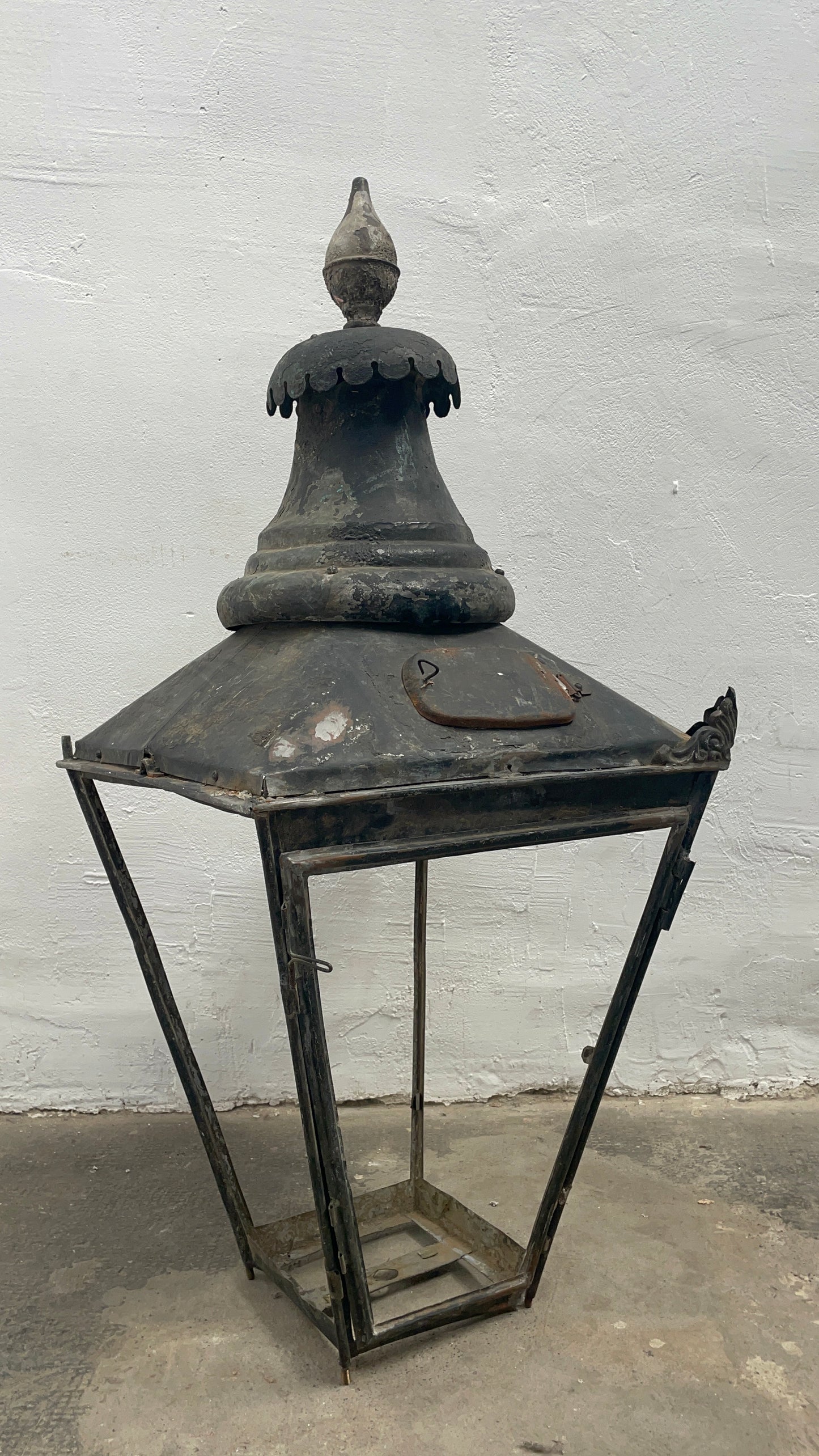 Farol XL de bronce