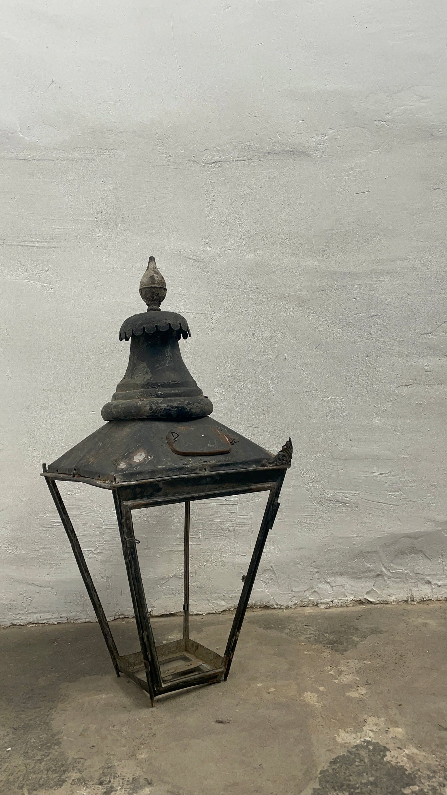 Farol XL de bronce