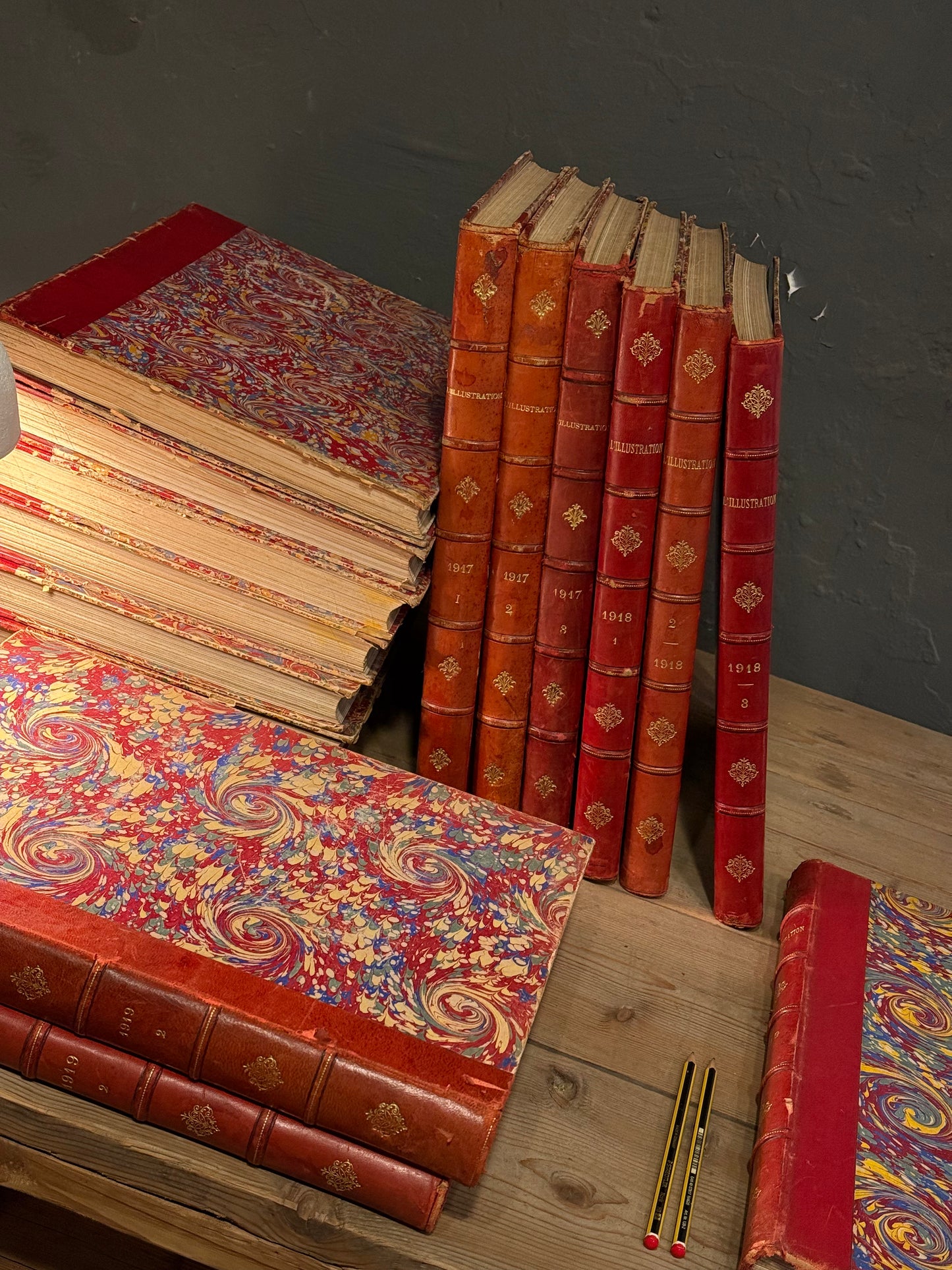 16 libros de la revista "L'Illustration" – Francia (1914–1919)