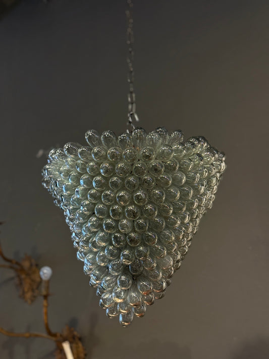 Lámpara de techo de cristal de Murano