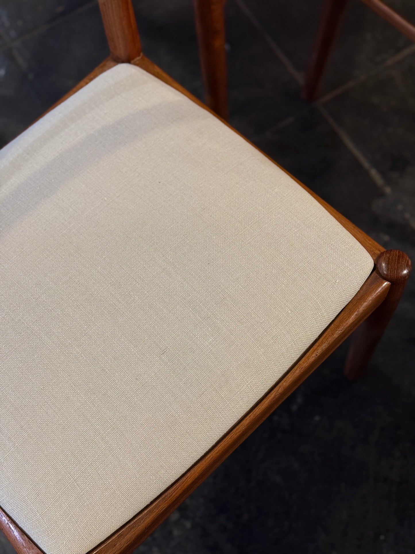 Sillas comedor Kai Kristiansen para K.S. Møbler (años 60)