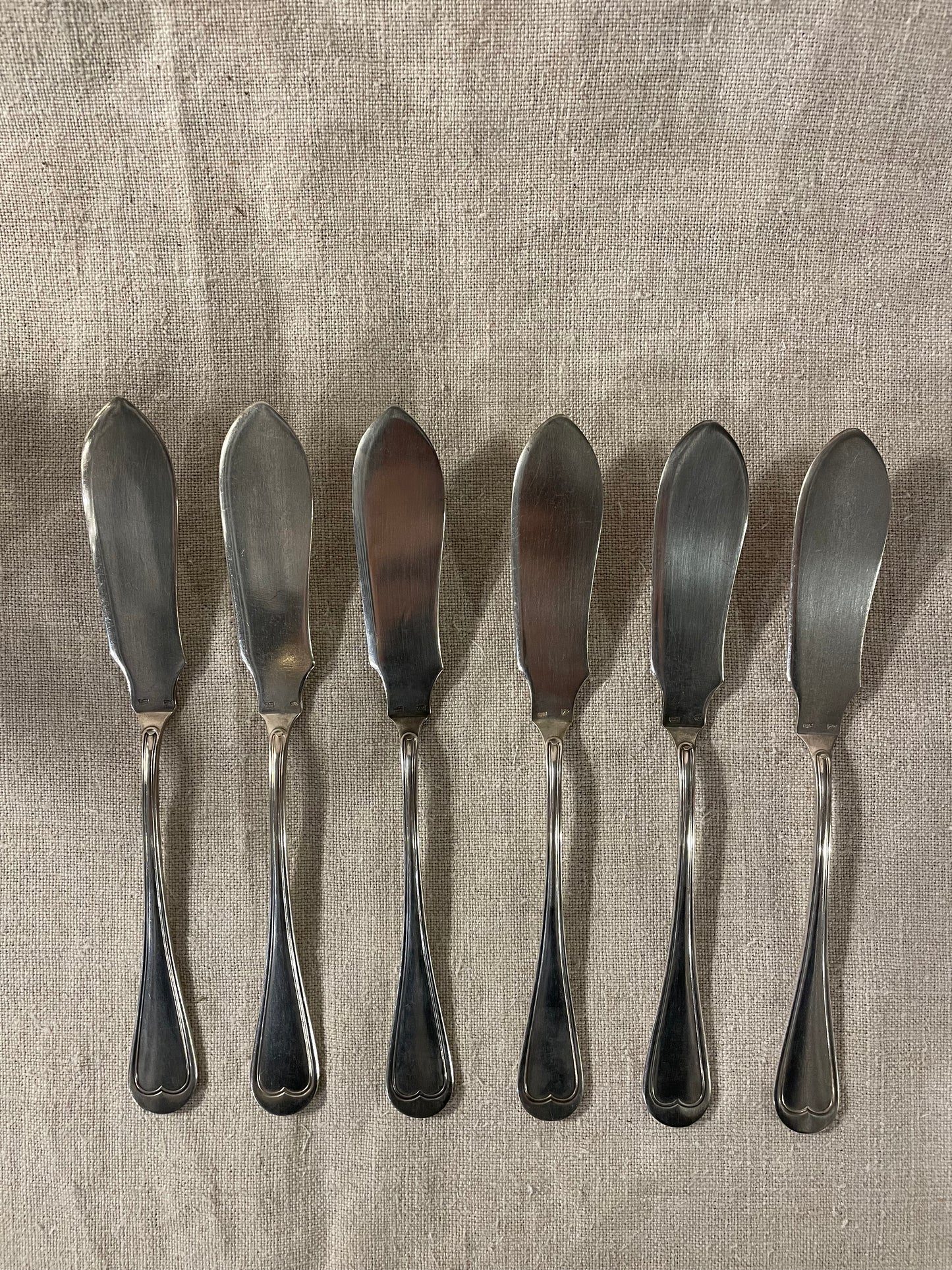 Cuchillos de pescado, Alpaca
