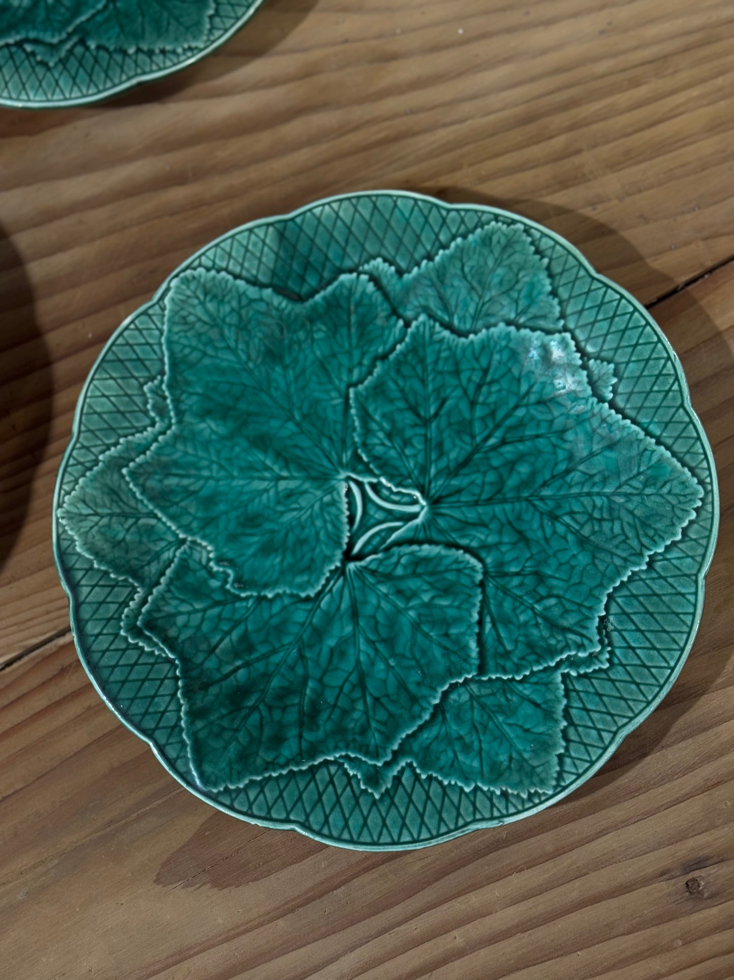 Platos hojas "Gien"