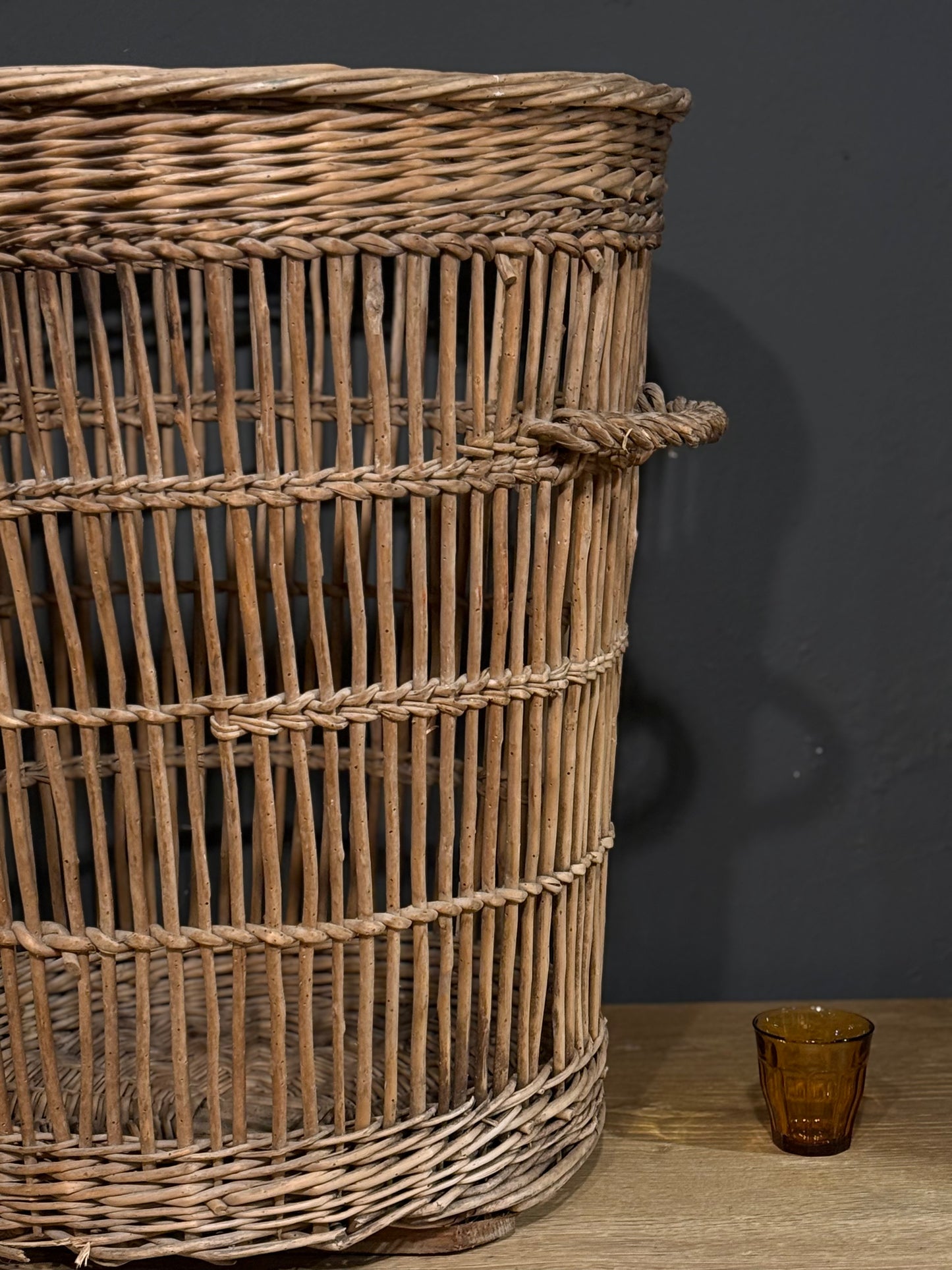 Cesto XXL de fibras naturales