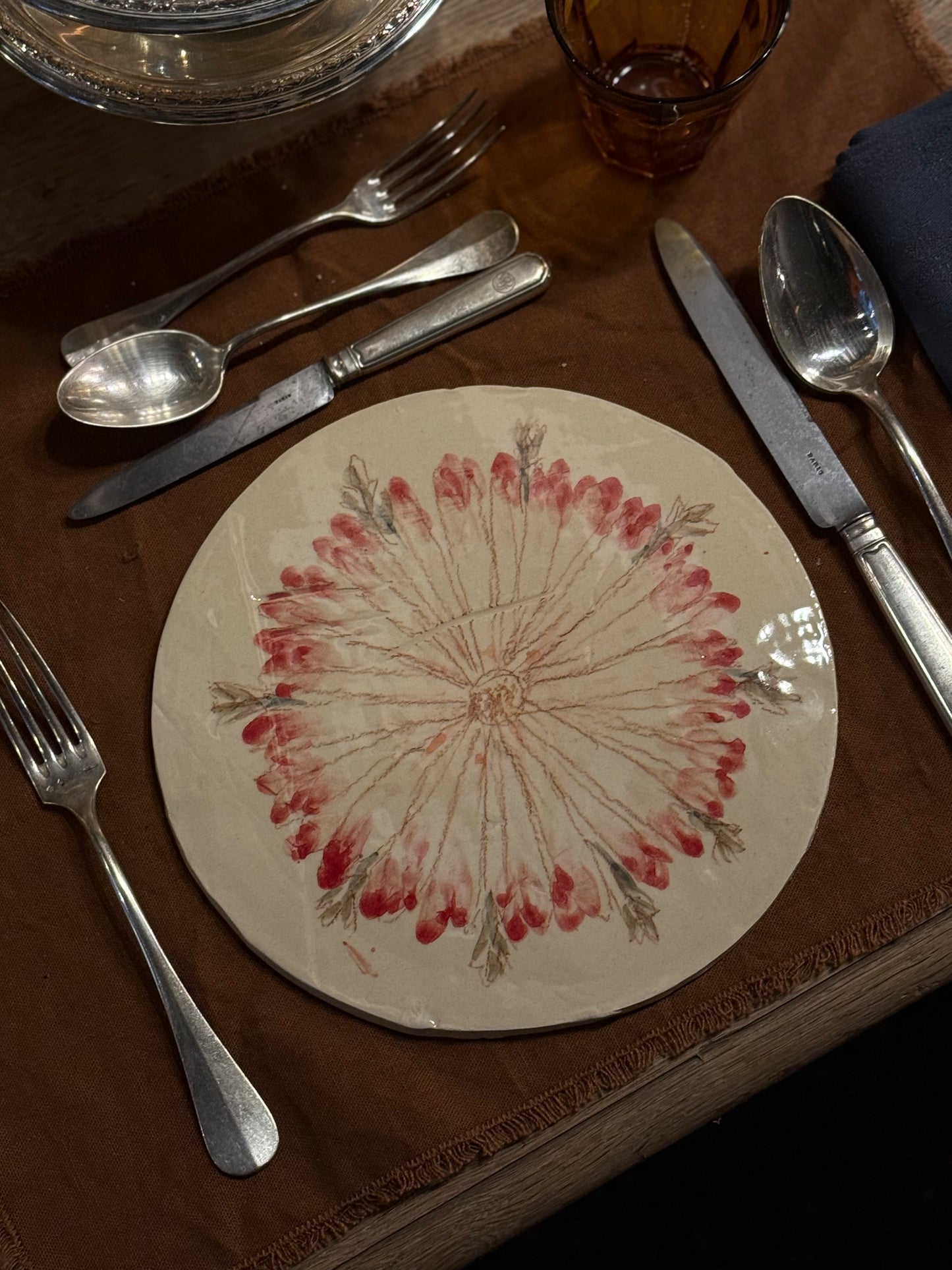 Bajoplatos artesanales de cerámica