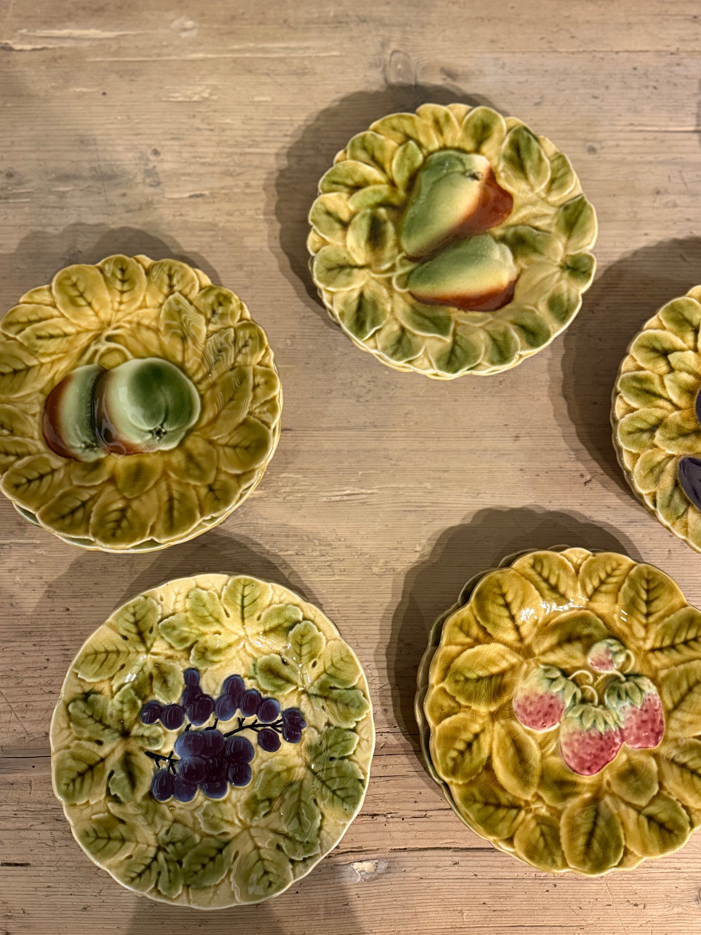 12 platos Sarreguemines – Francia