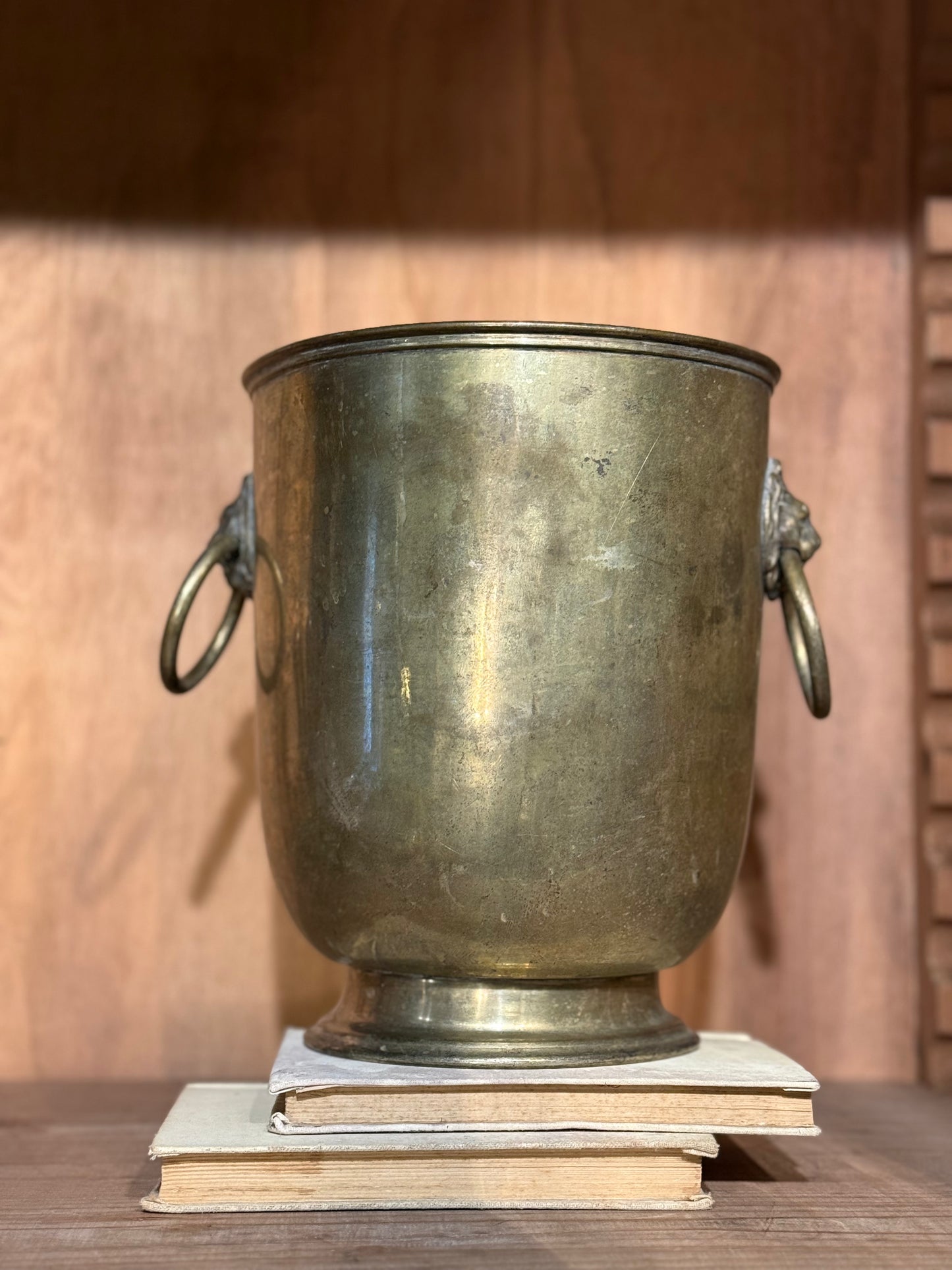 Champañera individual dorada