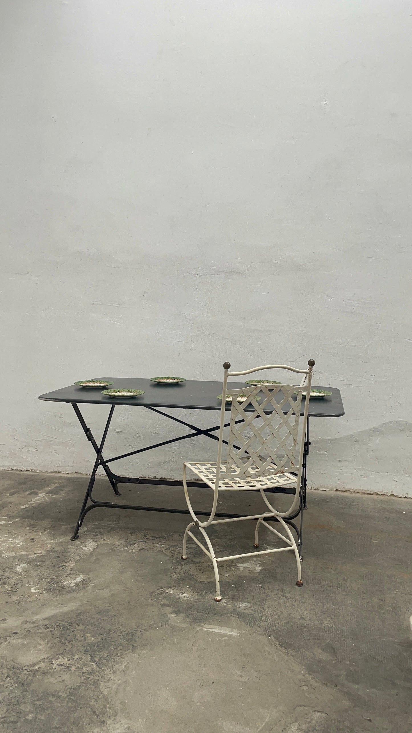 Mesa de hierro Antrazita