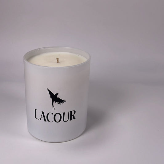 Velas "Lacour" Candle Jar white matt 220gr