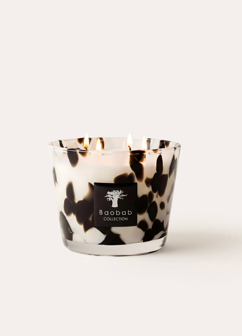 VELA PERFUMADA PEARLS BLACK