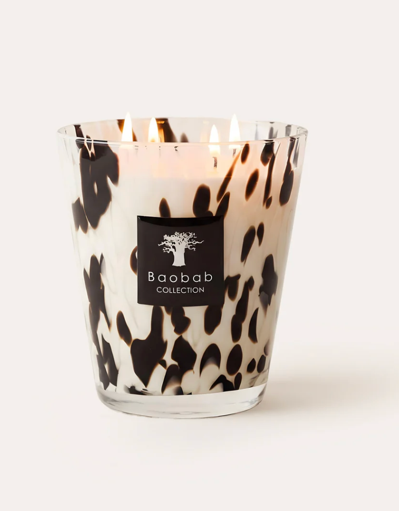 VELA PERFUMADA PEARLS BLACK
