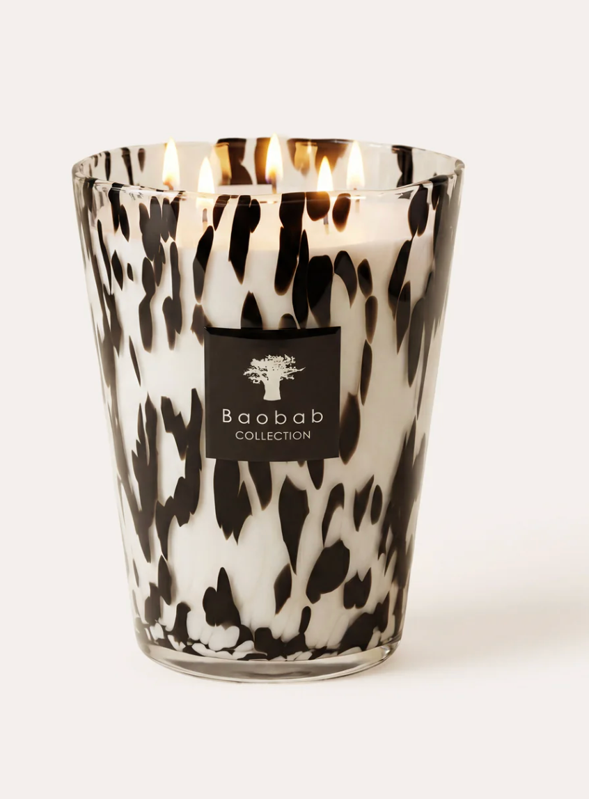 VELA PERFUMADA PEARLS BLACK