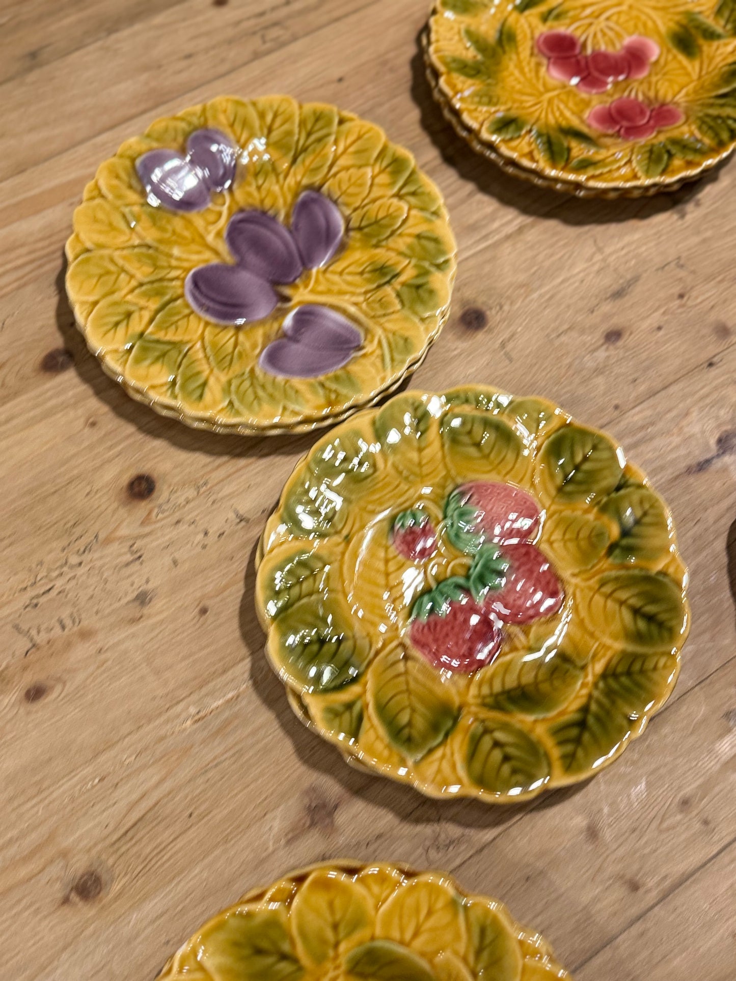 12 platos Sarreguemines – Francia