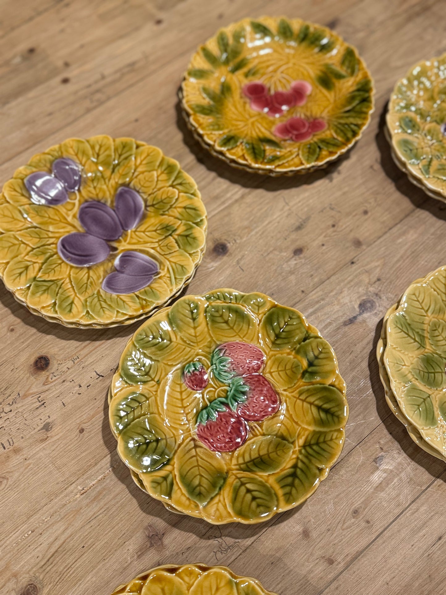 12 platos Sarreguemines – Francia