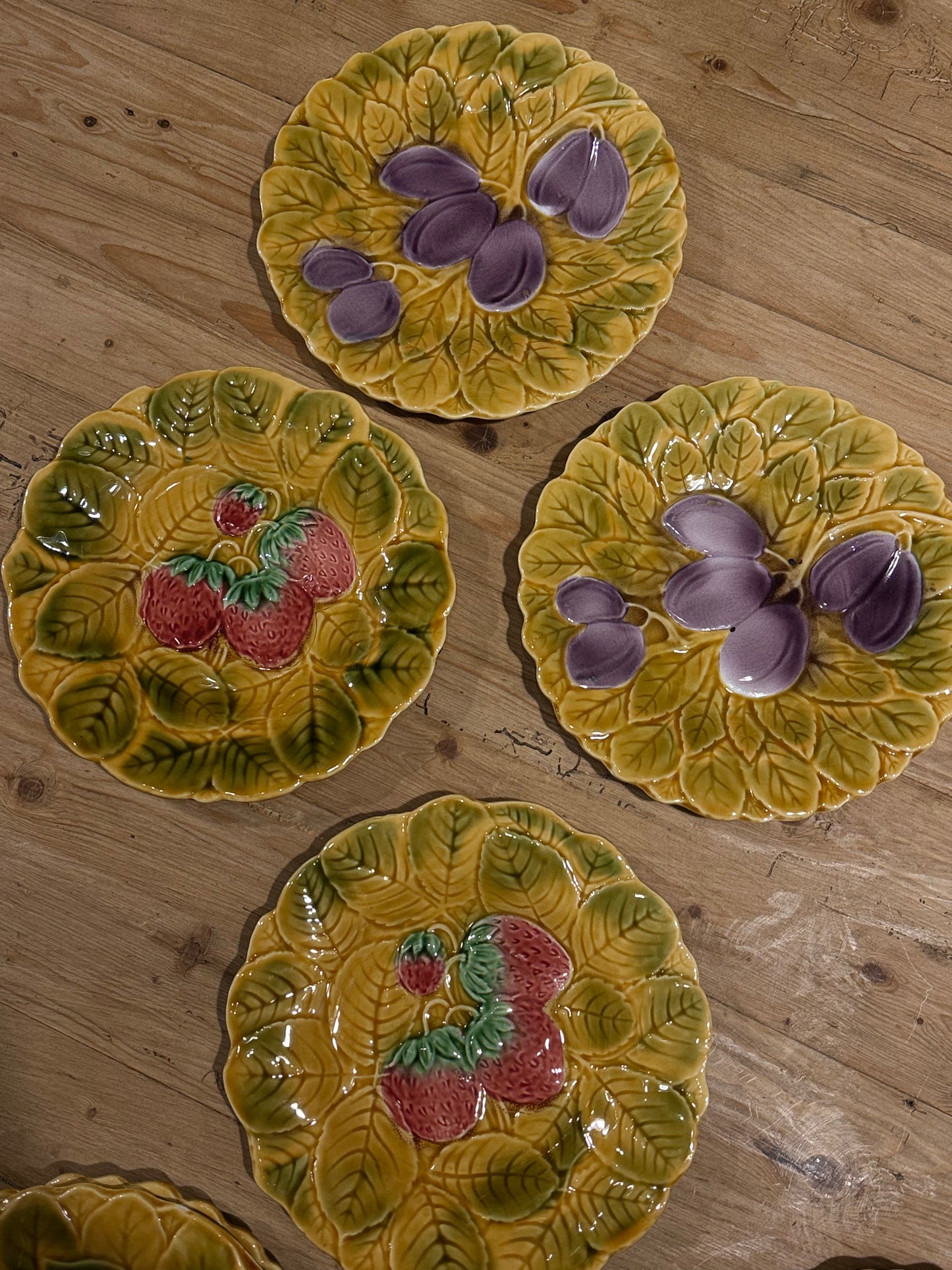 12 platos Sarreguemines – Francia