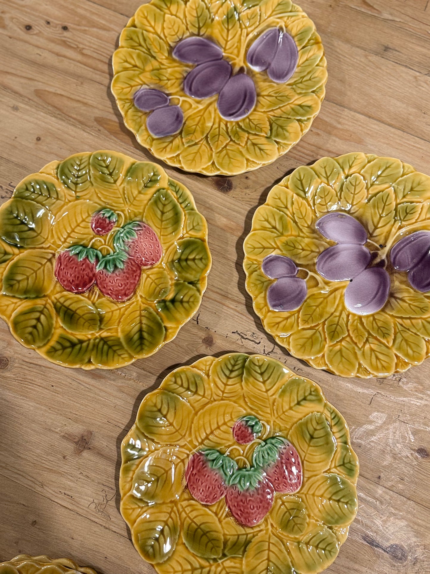 12 platos Sarreguemines – Francia