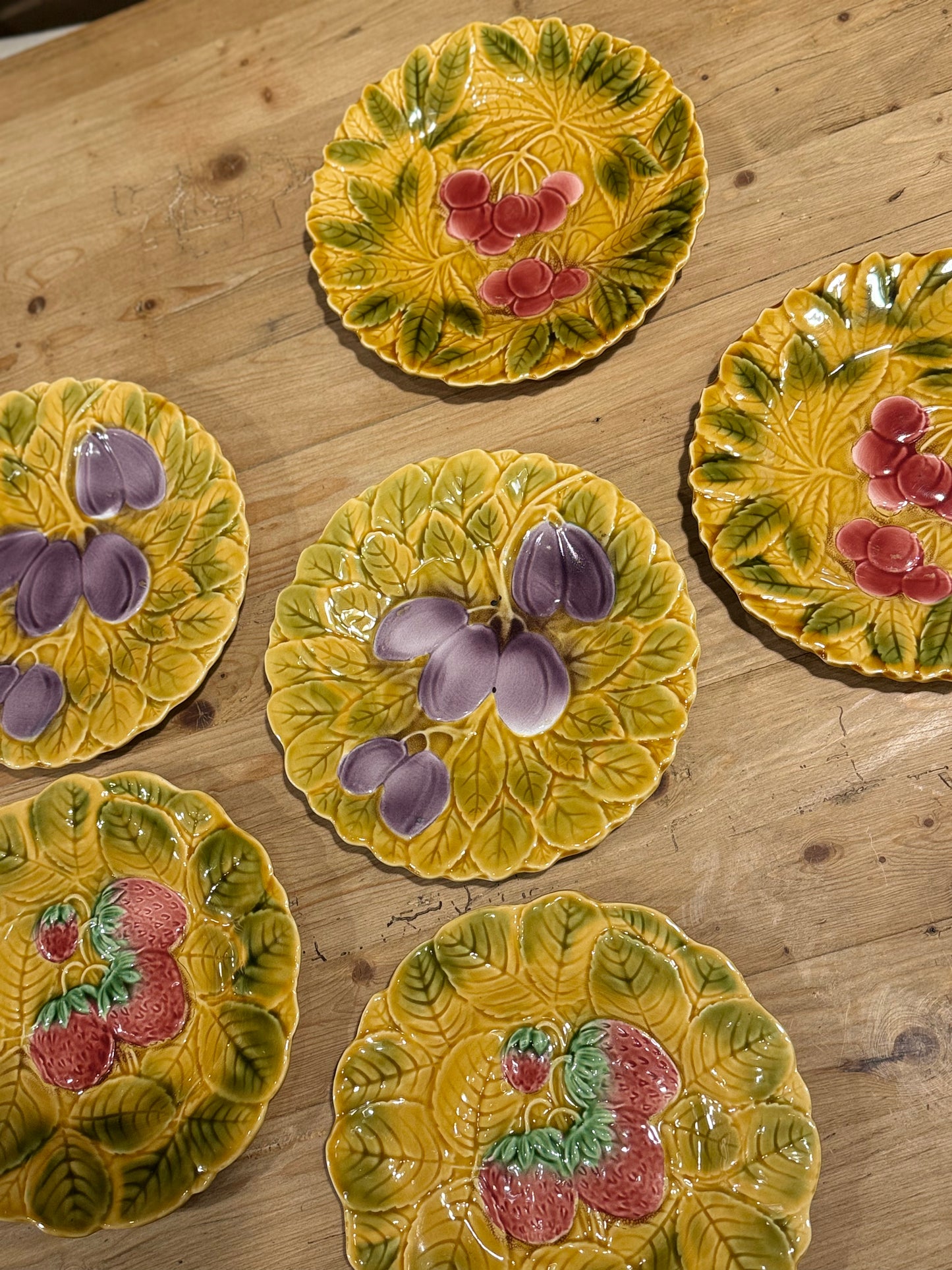 12 platos Sarreguemines – Francia
