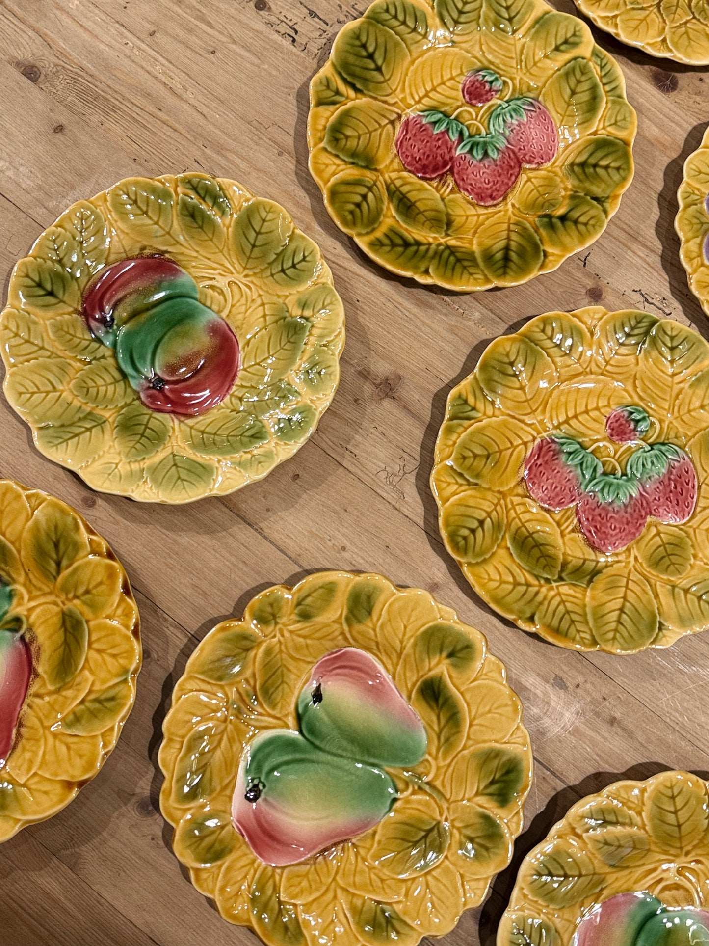 12 platos Sarreguemines – Francia