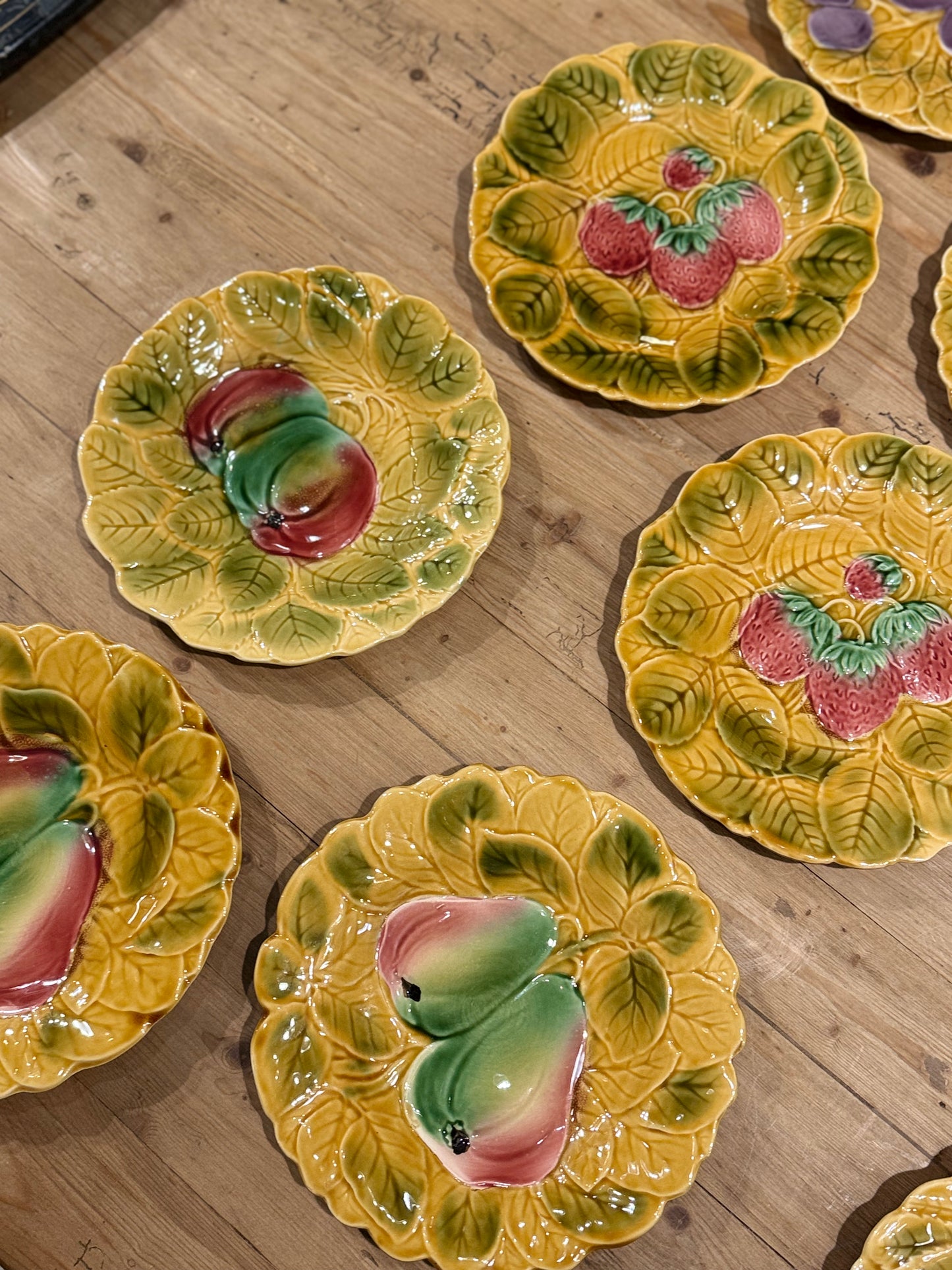 12 platos Sarreguemines – Francia