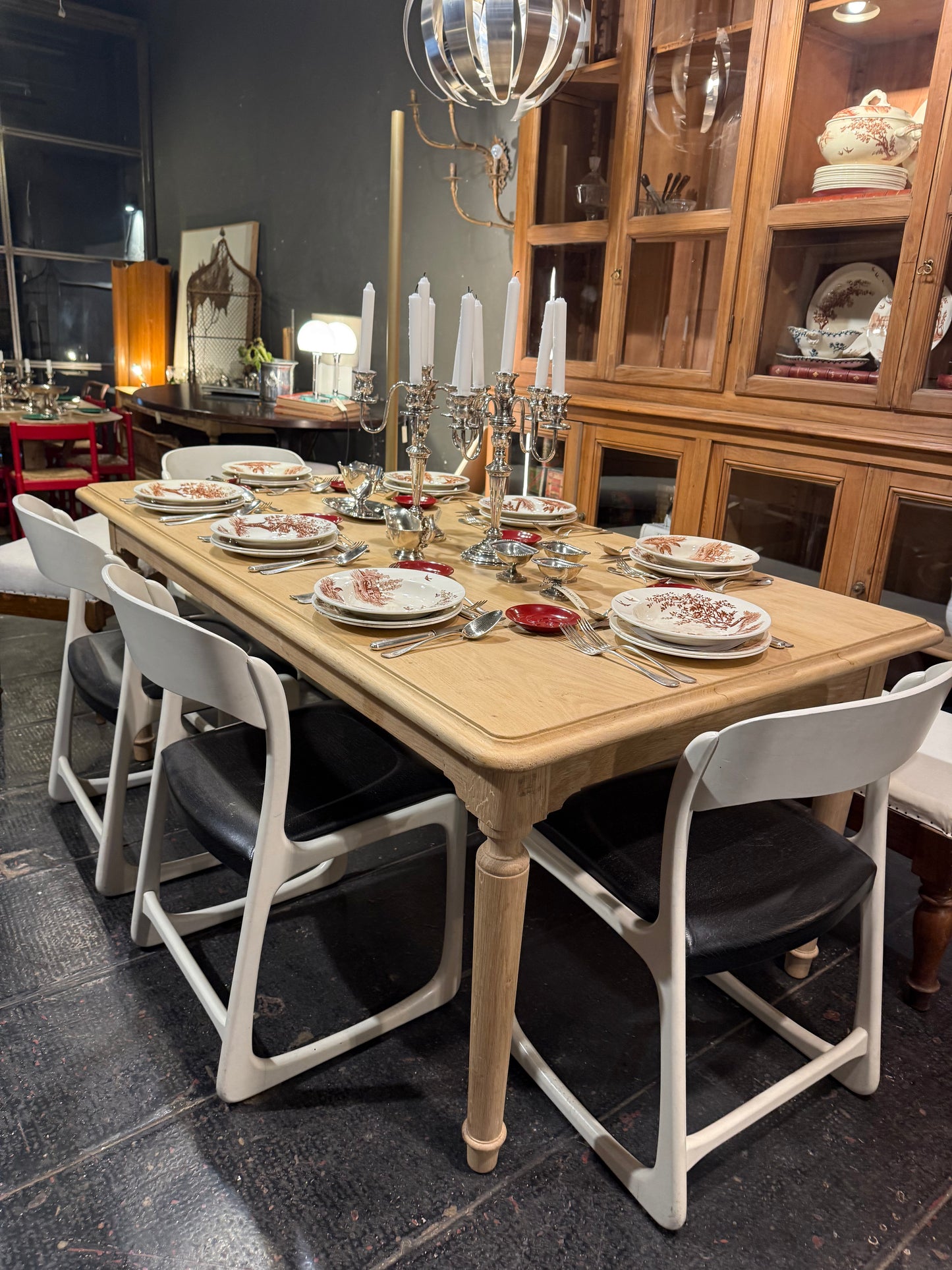 MESA A MEDIDA: Mesa de roble rectangular