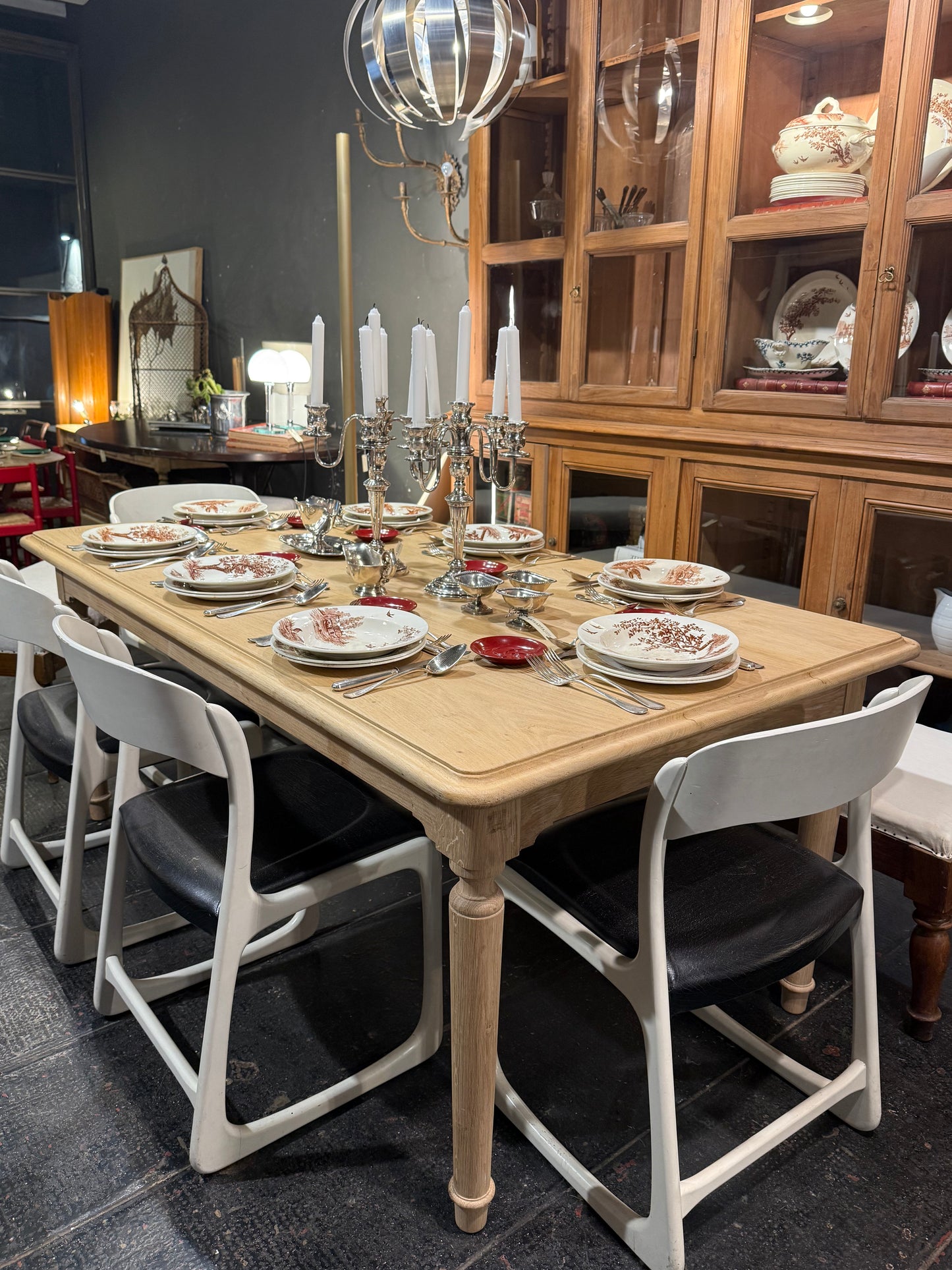 MESA A MEDIDA: Mesa de roble rectangular