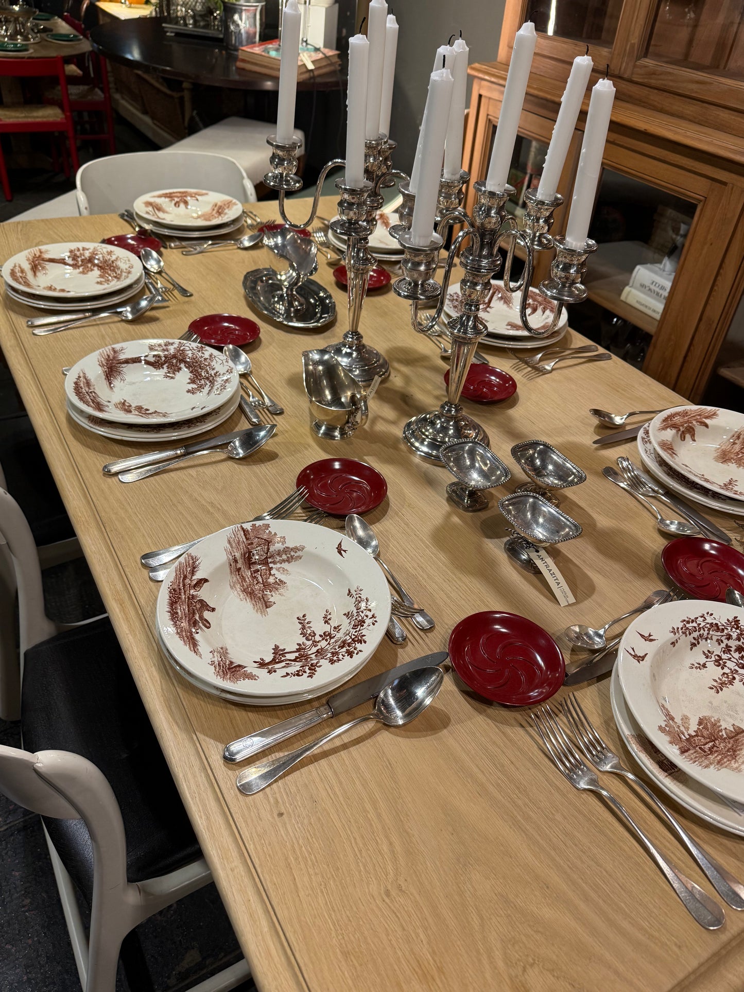 MESA A MEDIDA: Mesa de roble rectangular