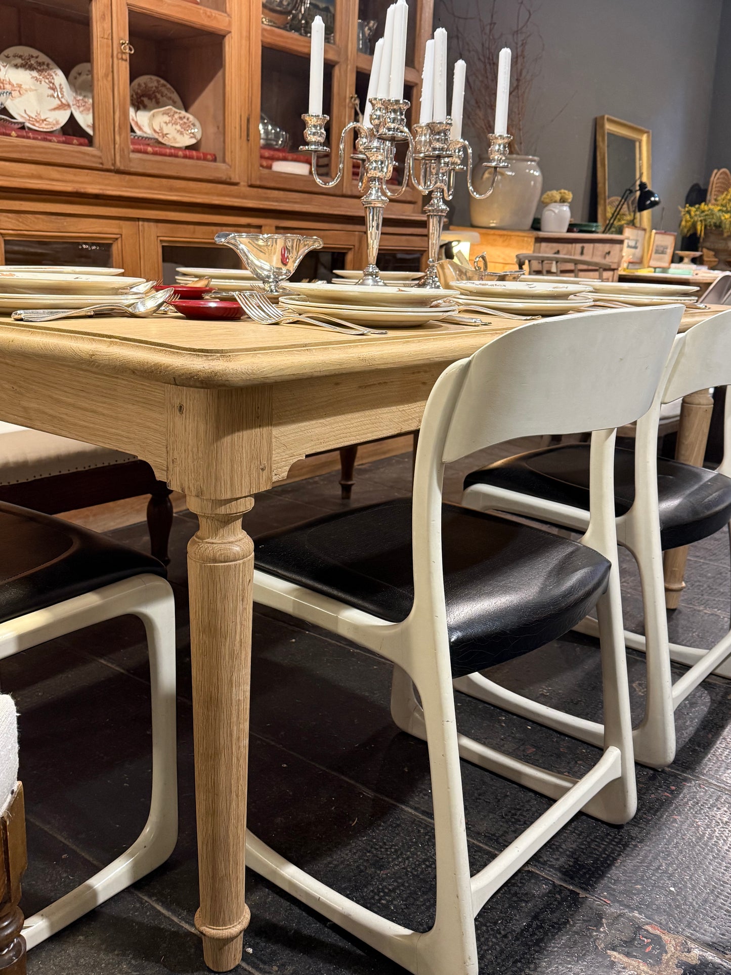 MESA A MEDIDA: Mesa de roble rectangular