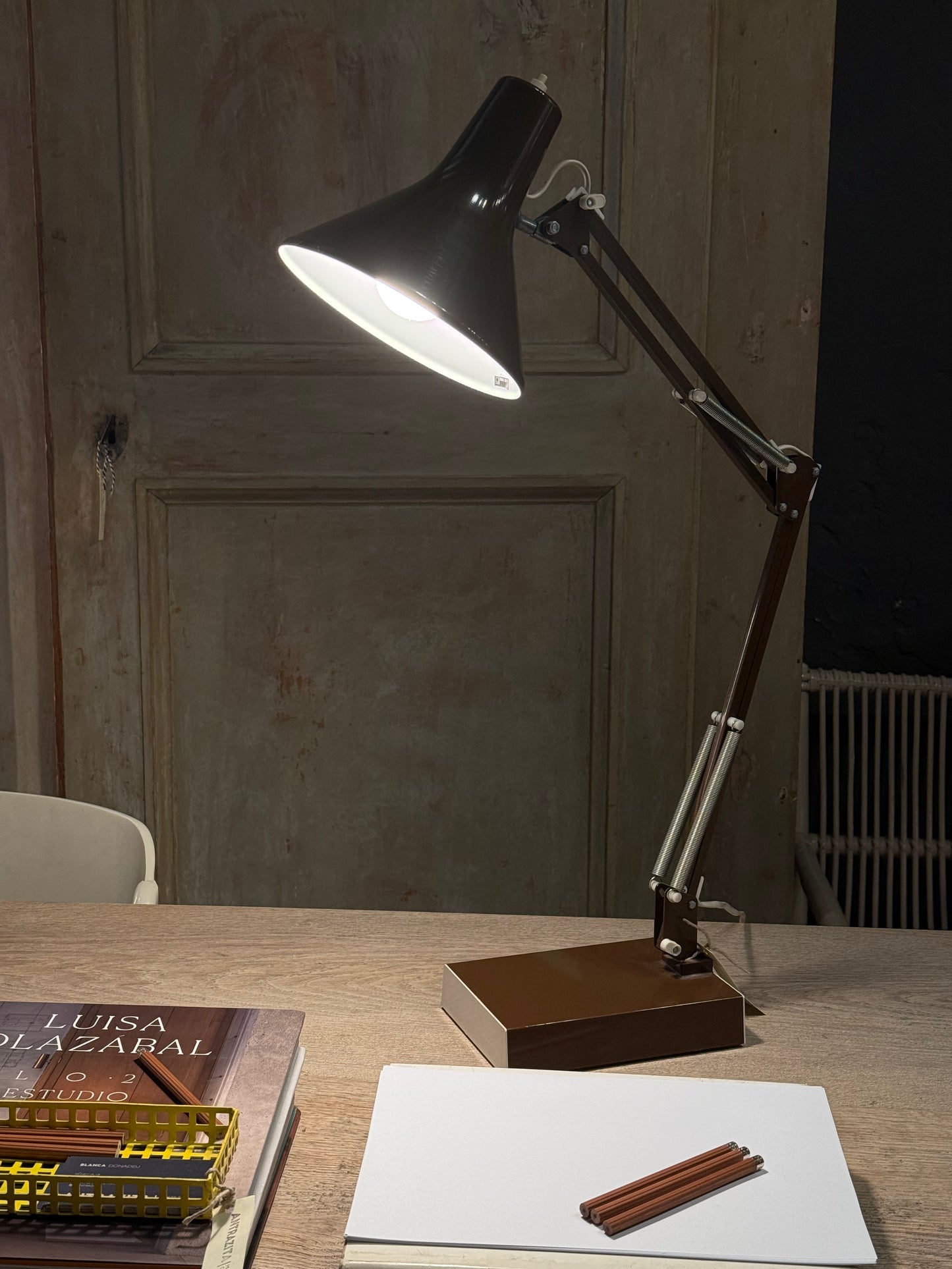 Lámpara de escritorio estilo Luxo L-2 · Jacob Jacobsen