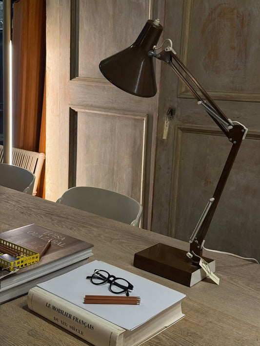 Lámpara de escritorio estilo Luxo L-2 · Jacob Jacobsen