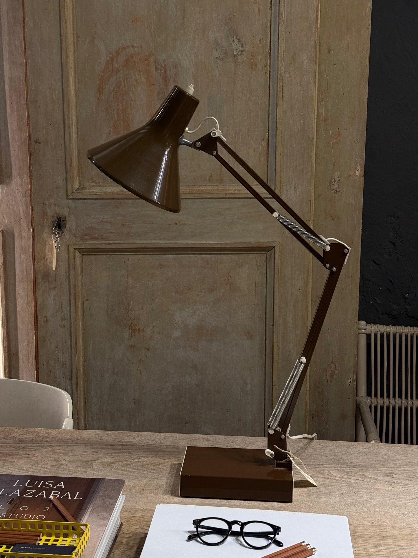 Lámpara de escritorio estilo Luxo L-2 · Jacob Jacobsen