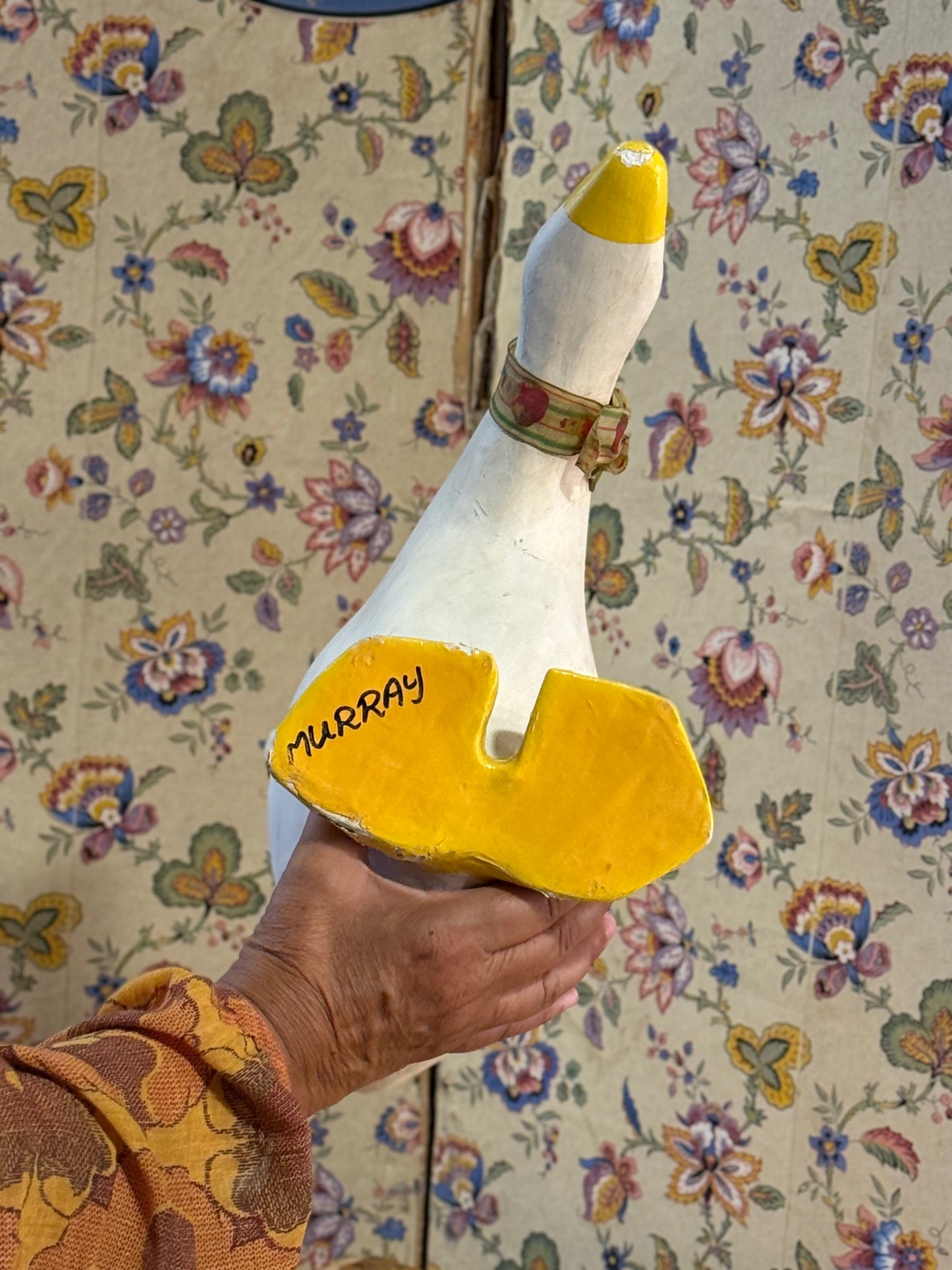 Ocas de Papel Maché