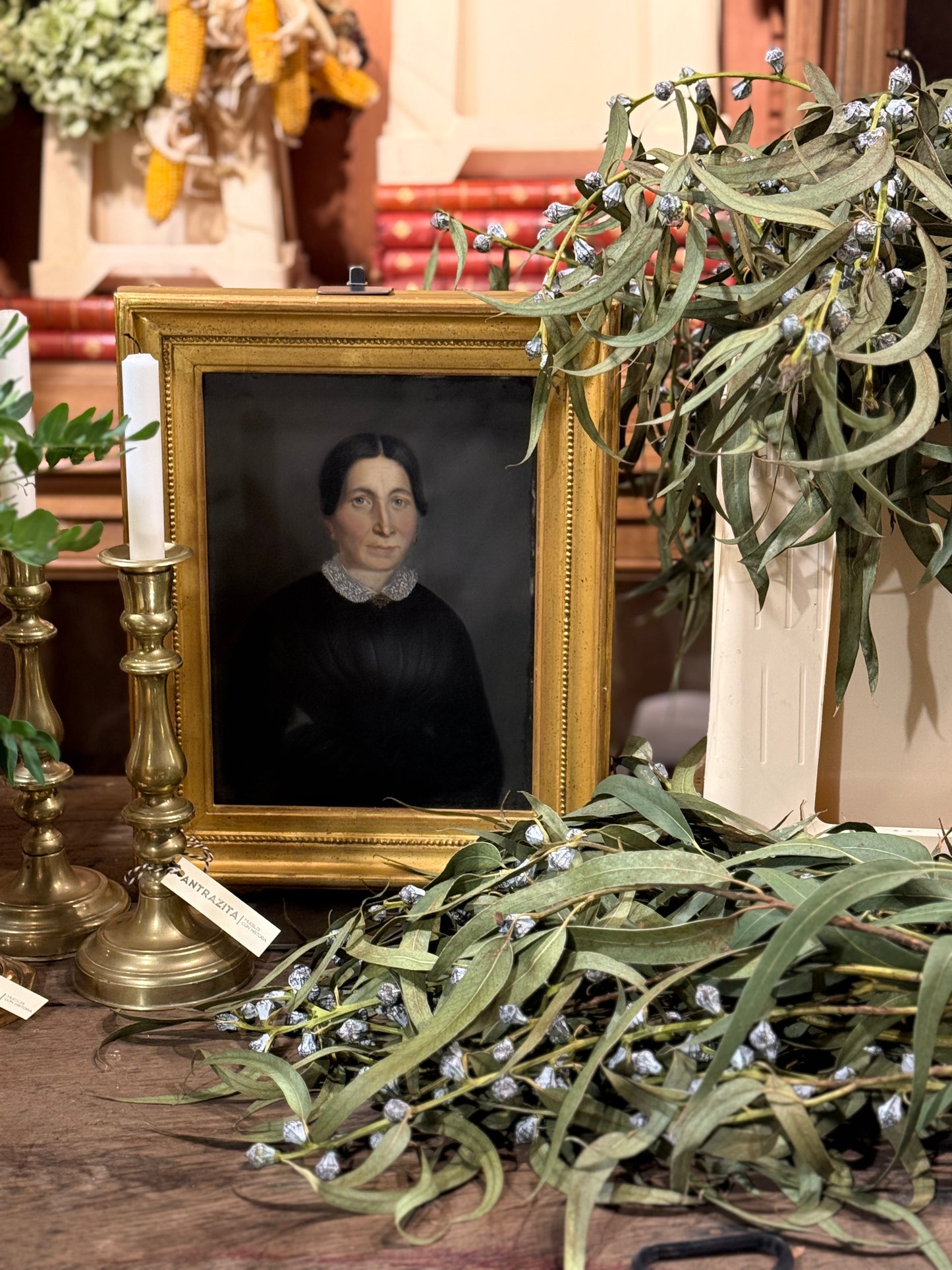 Retrato “Clotilde” – Lienzo de metal