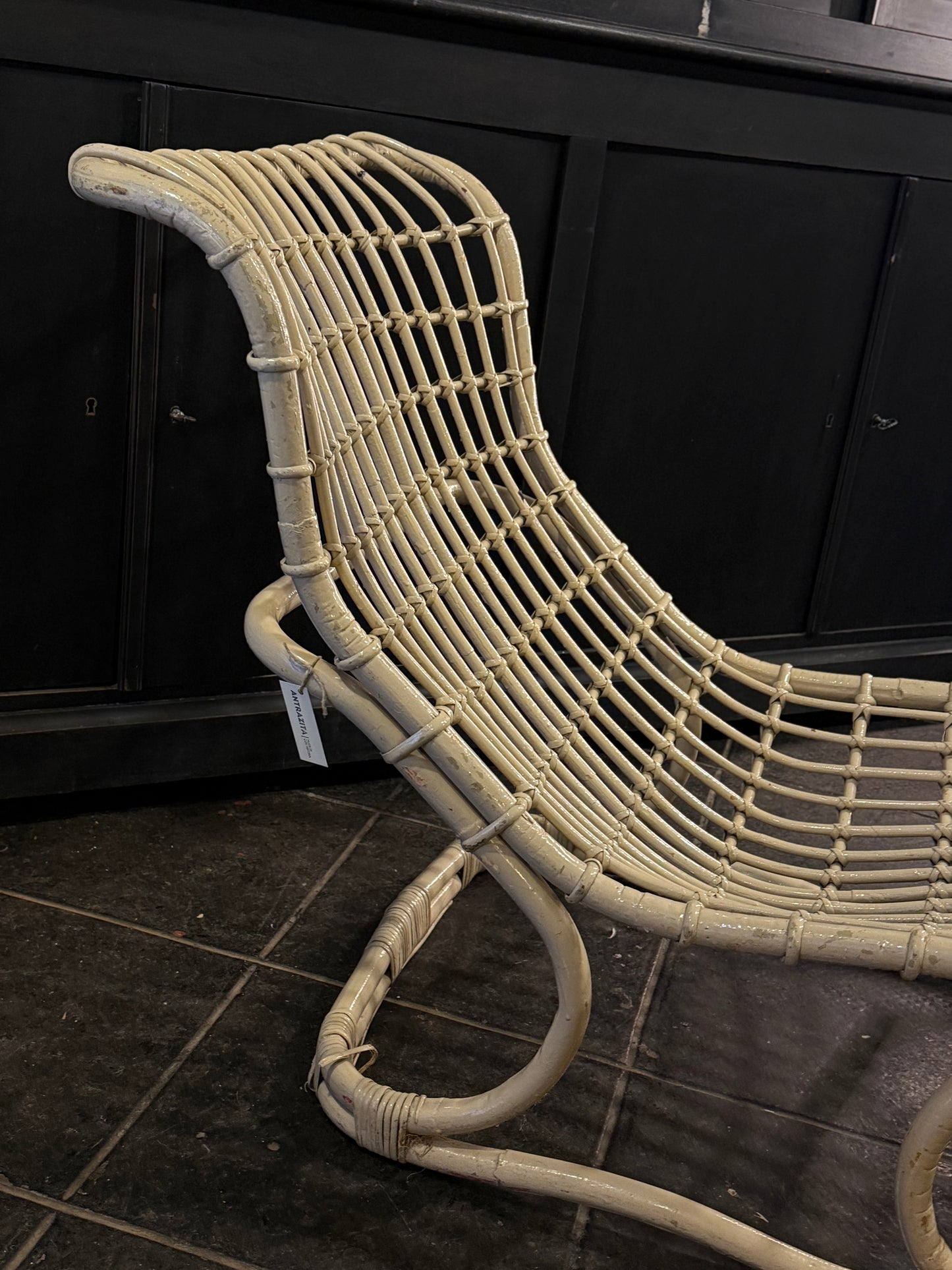 Silla Bamboo Lounge – Tito Agnoli