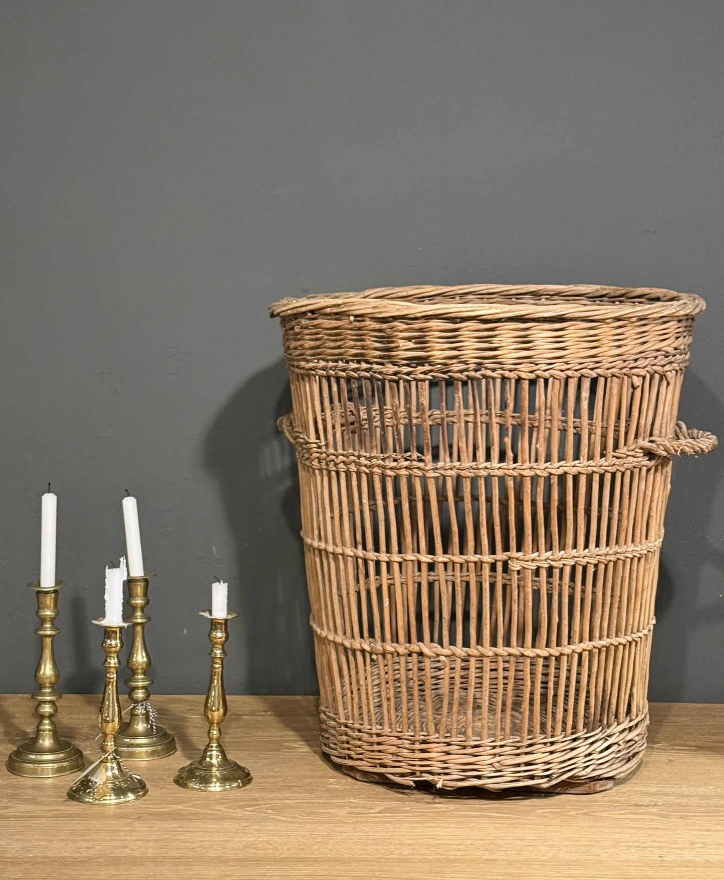 Cesto XXL de fibras naturales