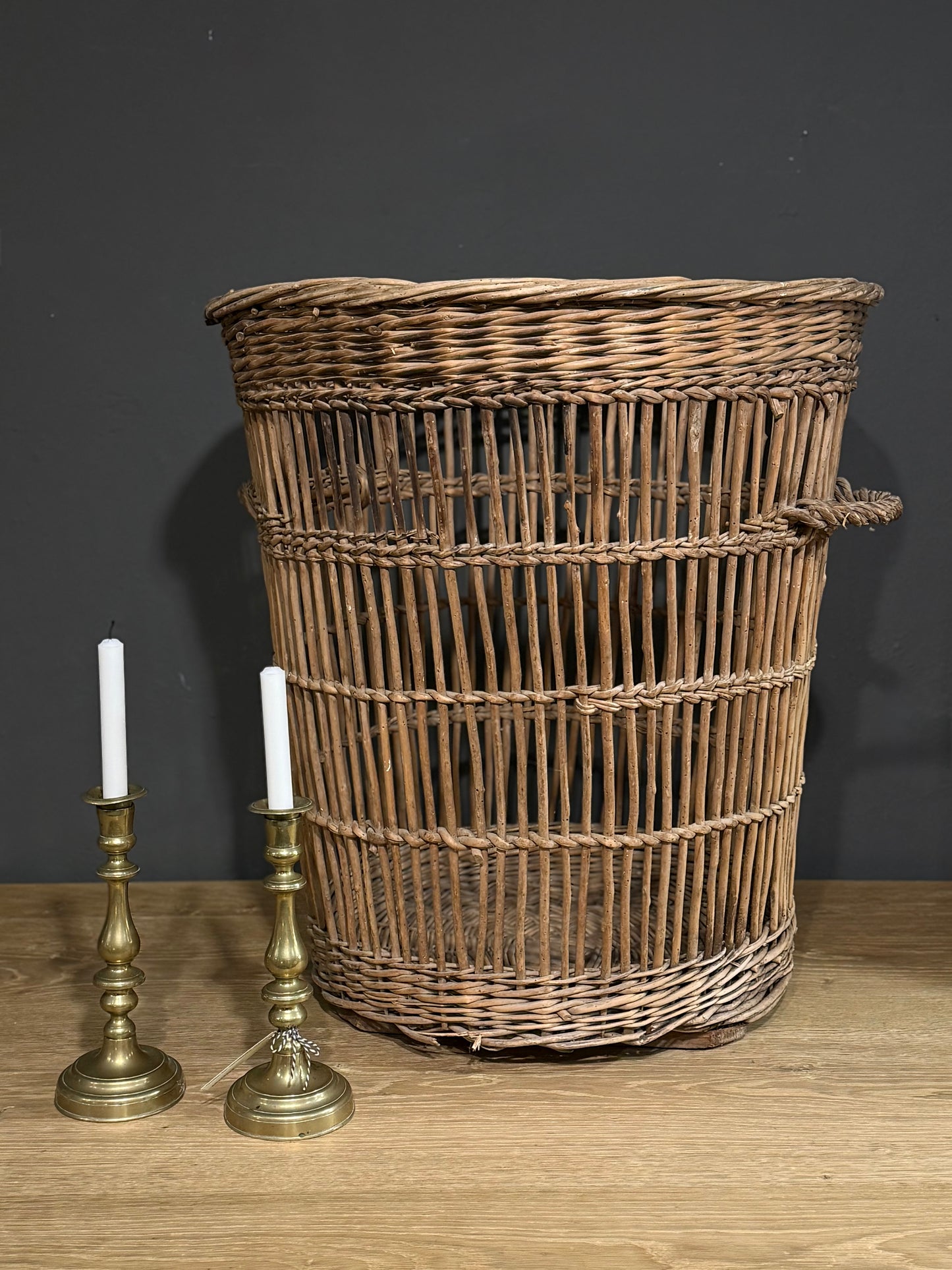 Cesto XXL de fibras naturales