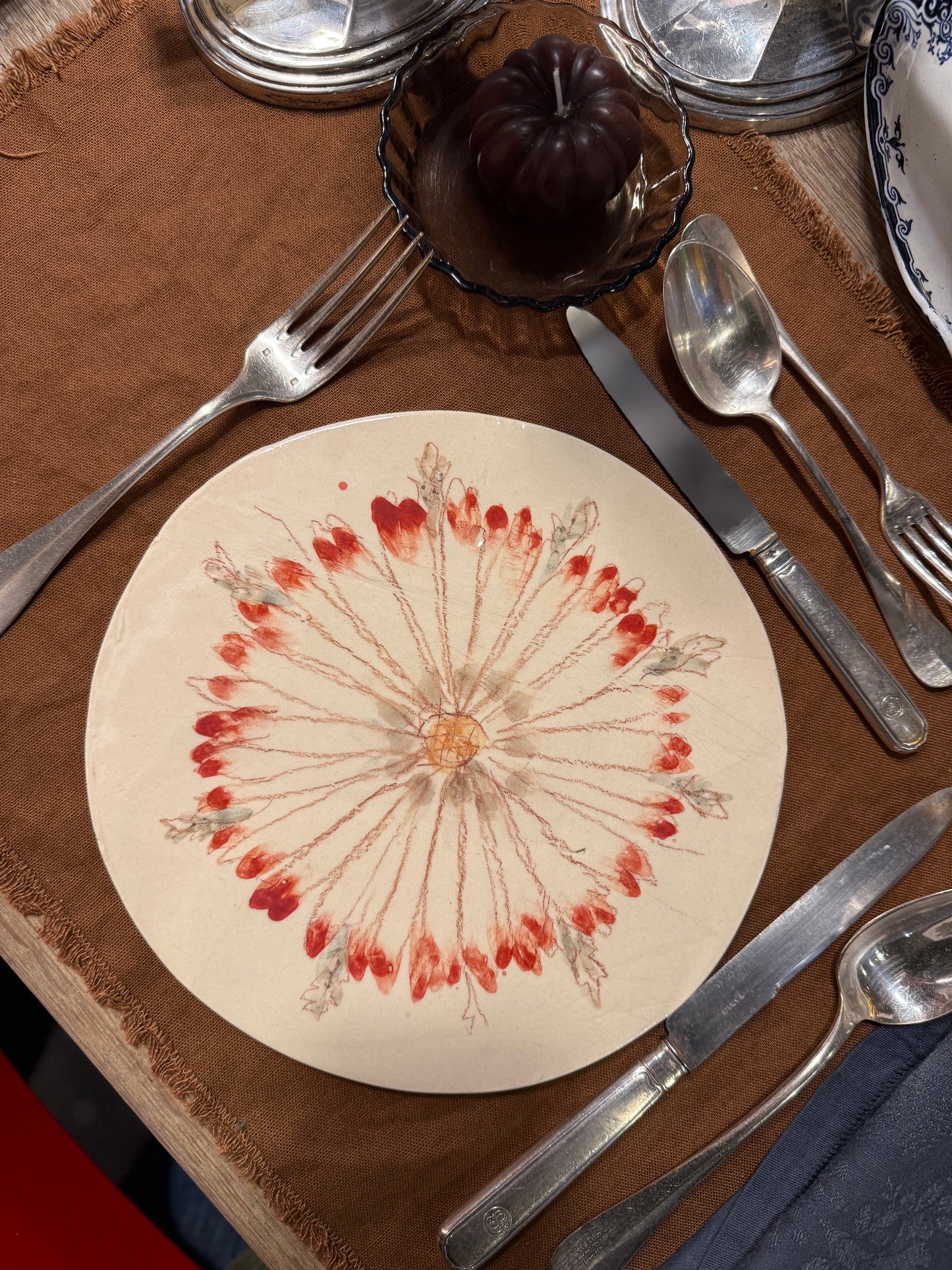 Bajoplatos artesanales de cerámica