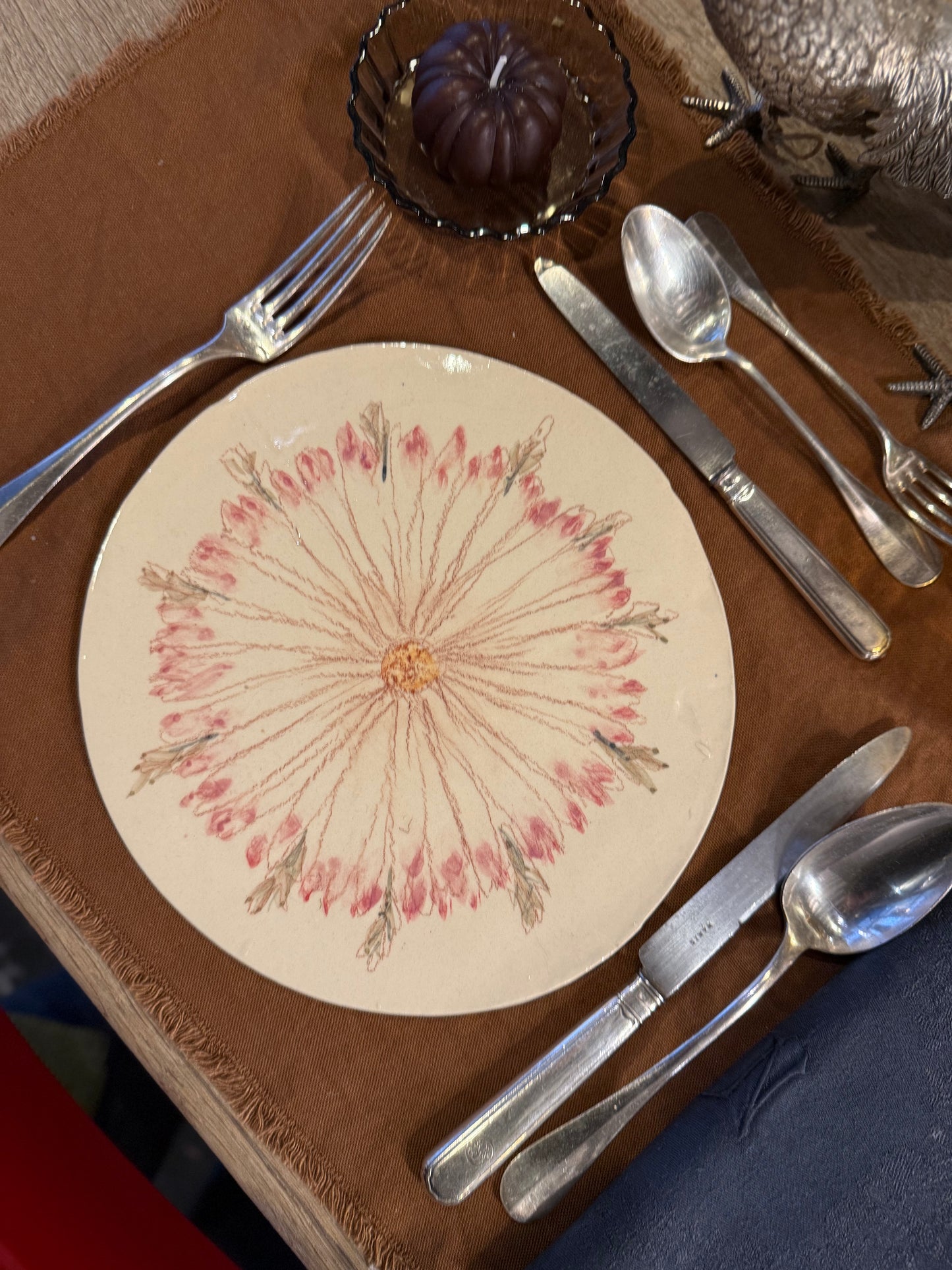 Bajoplatos artesanales de cerámica