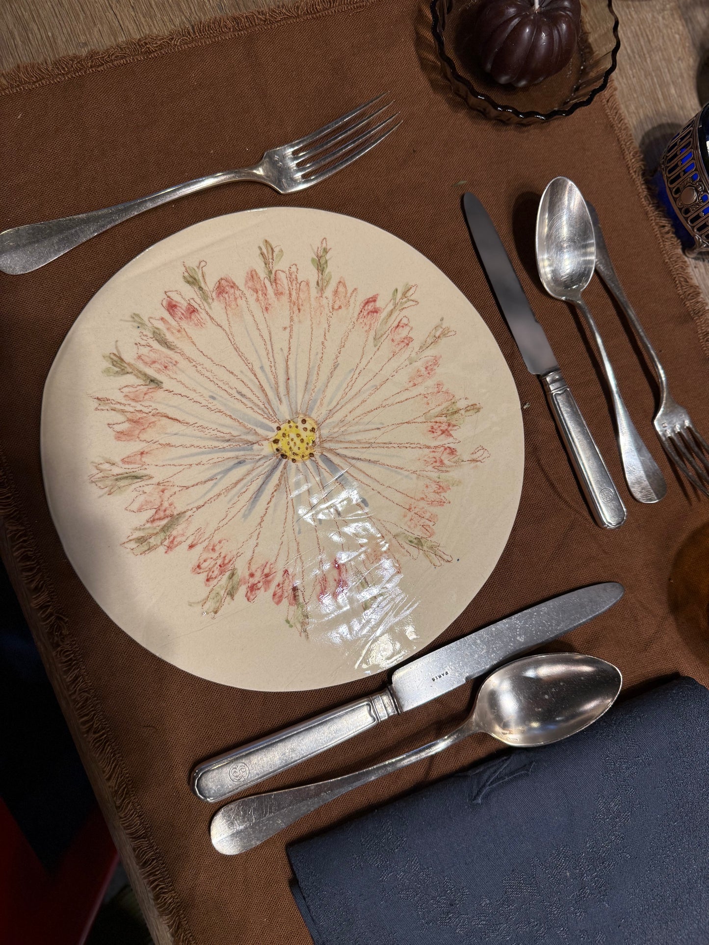 Bajoplatos artesanales de cerámica