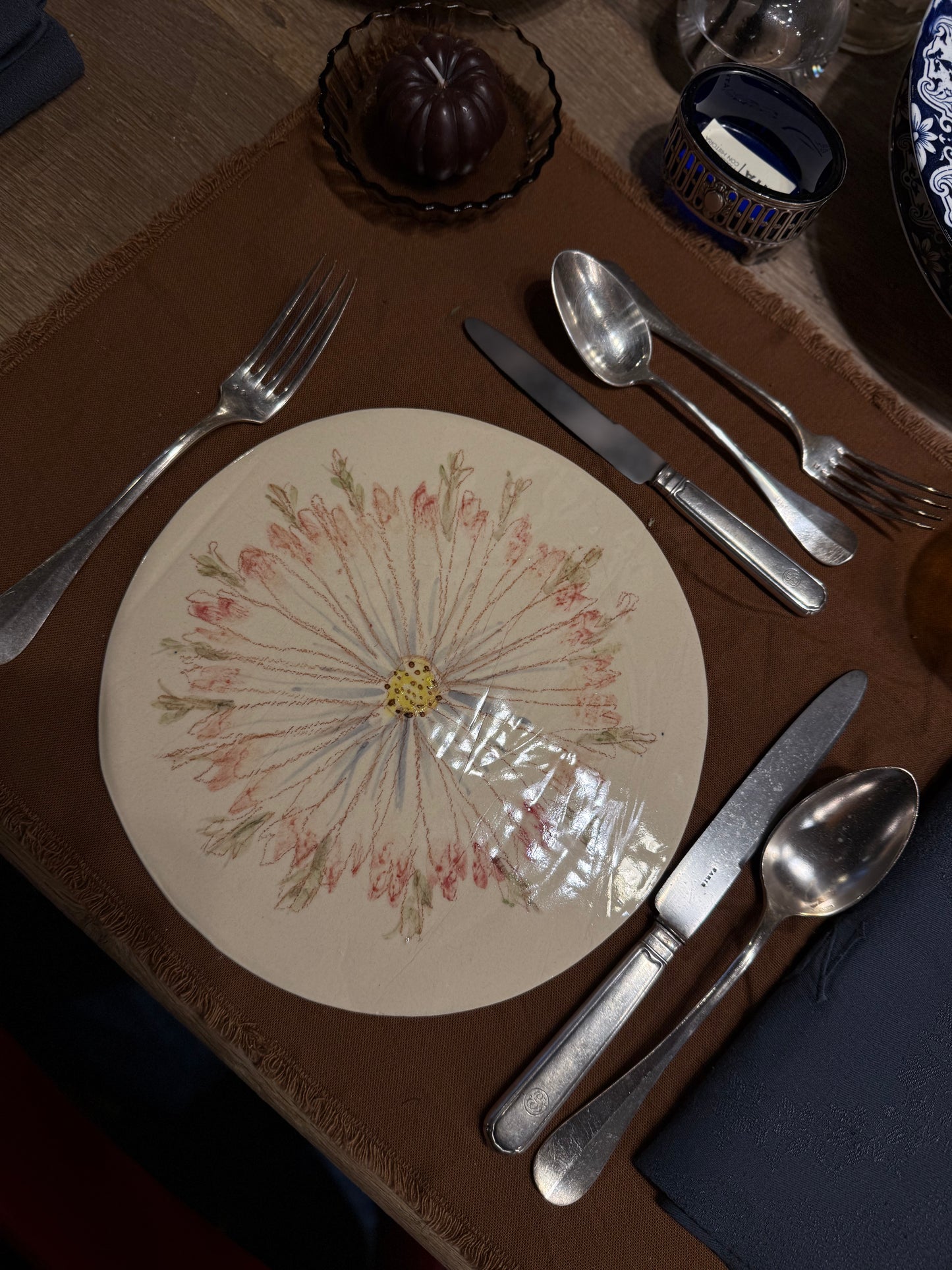 Bajoplatos artesanales de cerámica