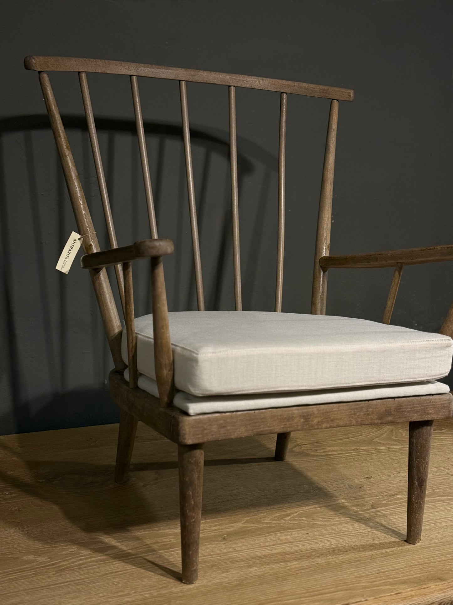 Silla de diseño en lino