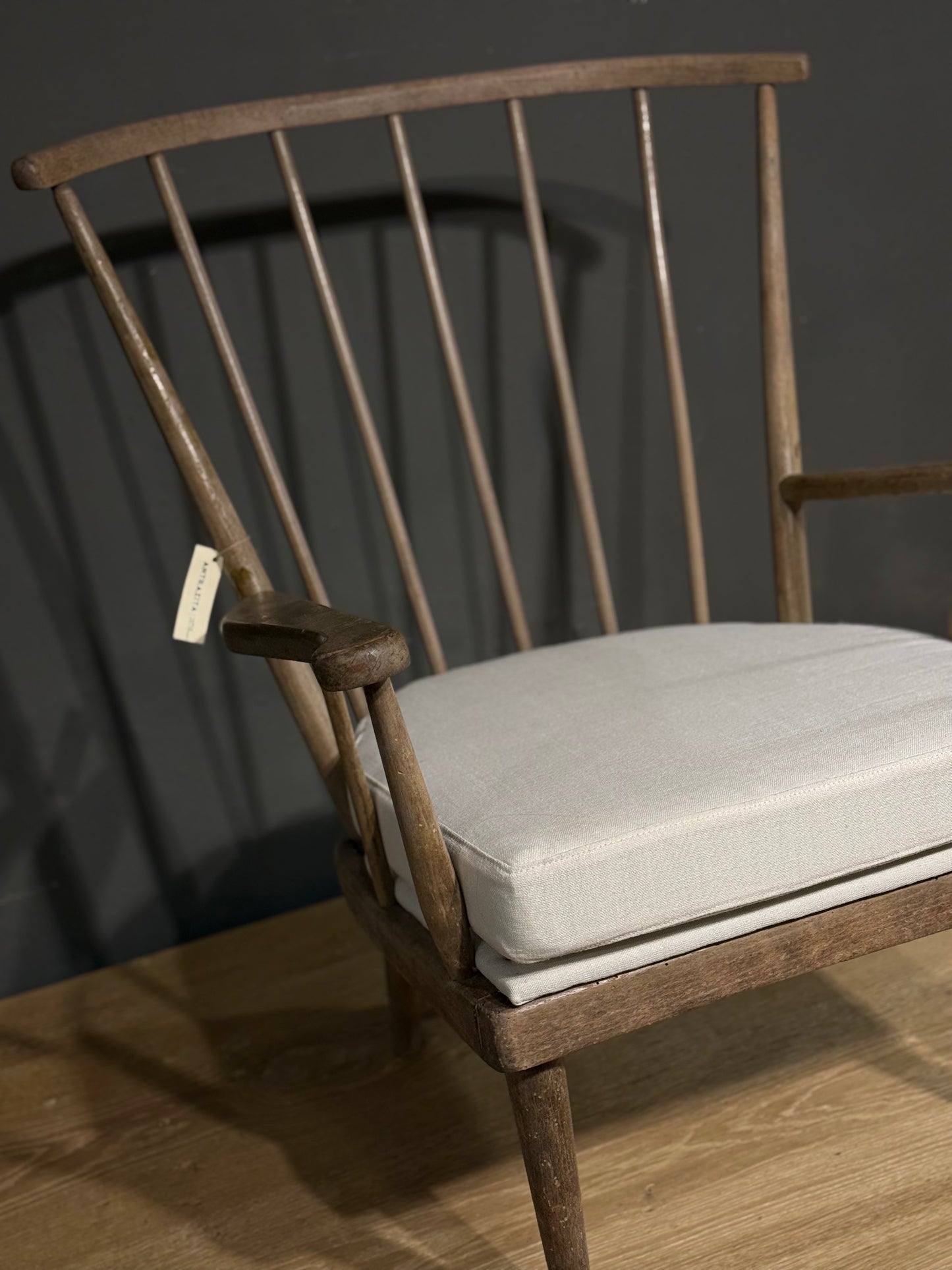 Silla de diseño en lino