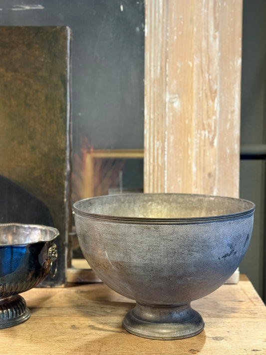 Champañera XXL de metal argenté