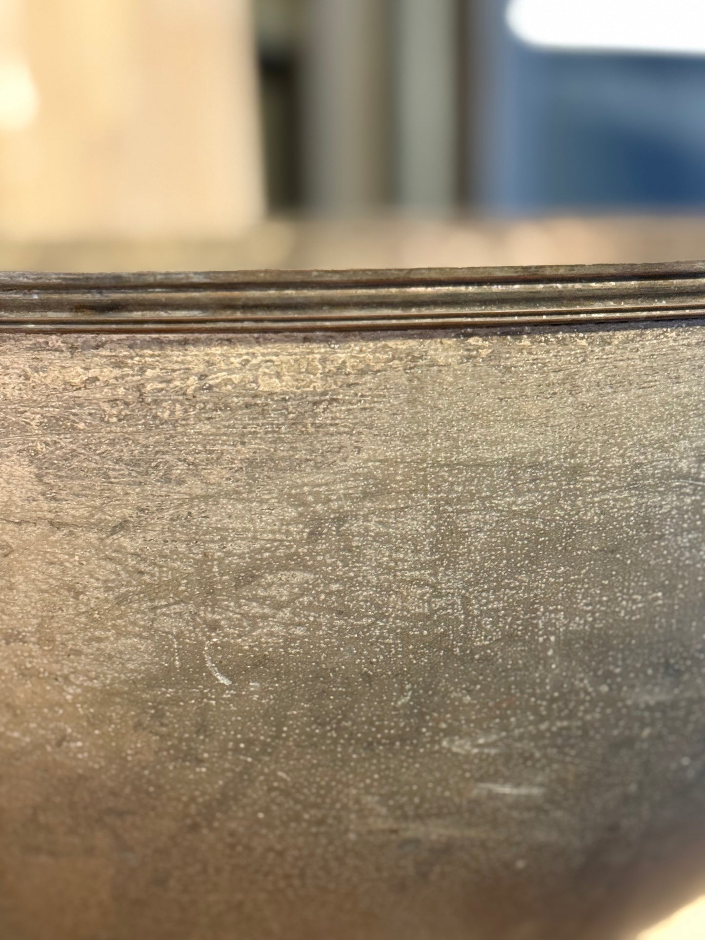 Champañera XXL de metal argenté