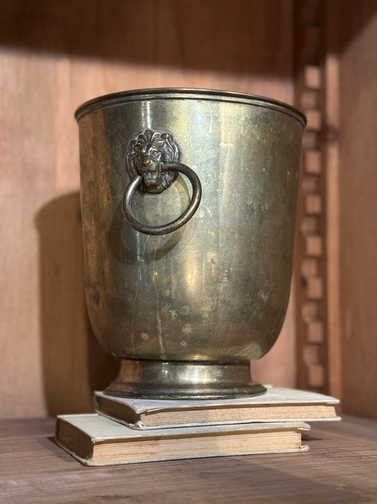 Champañera individual dorada