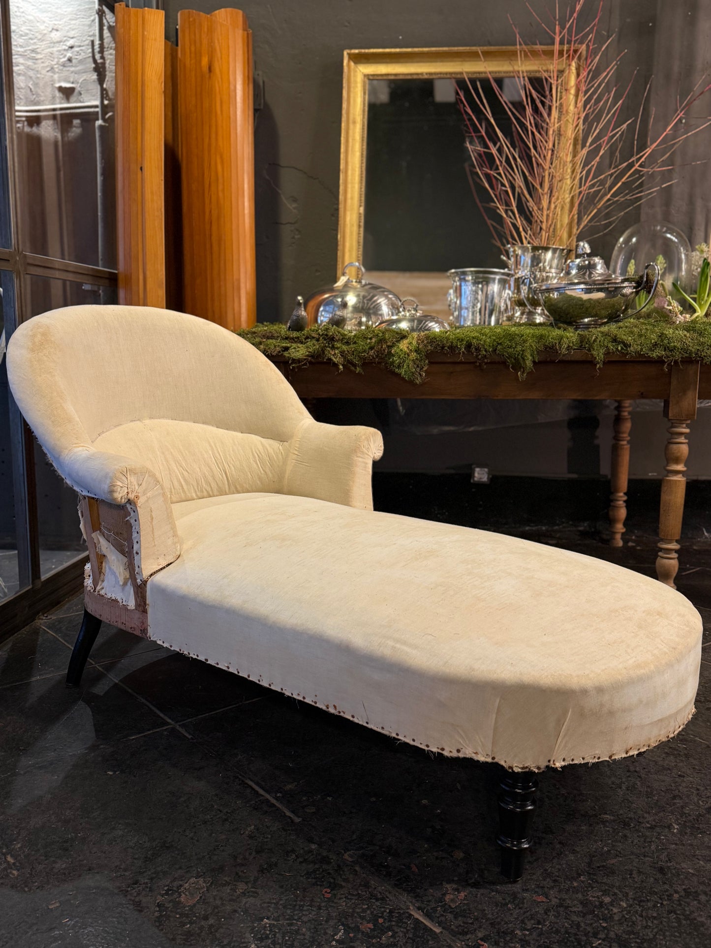 Chaise Longue destapizada