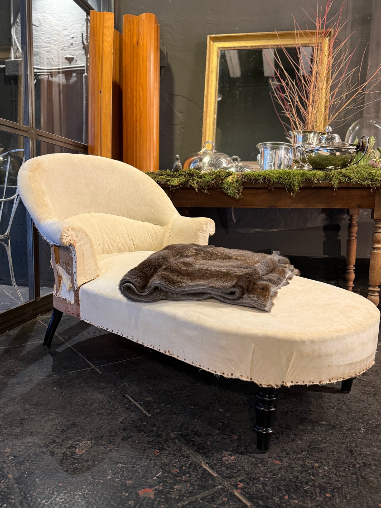 Chaise Longue destapizada