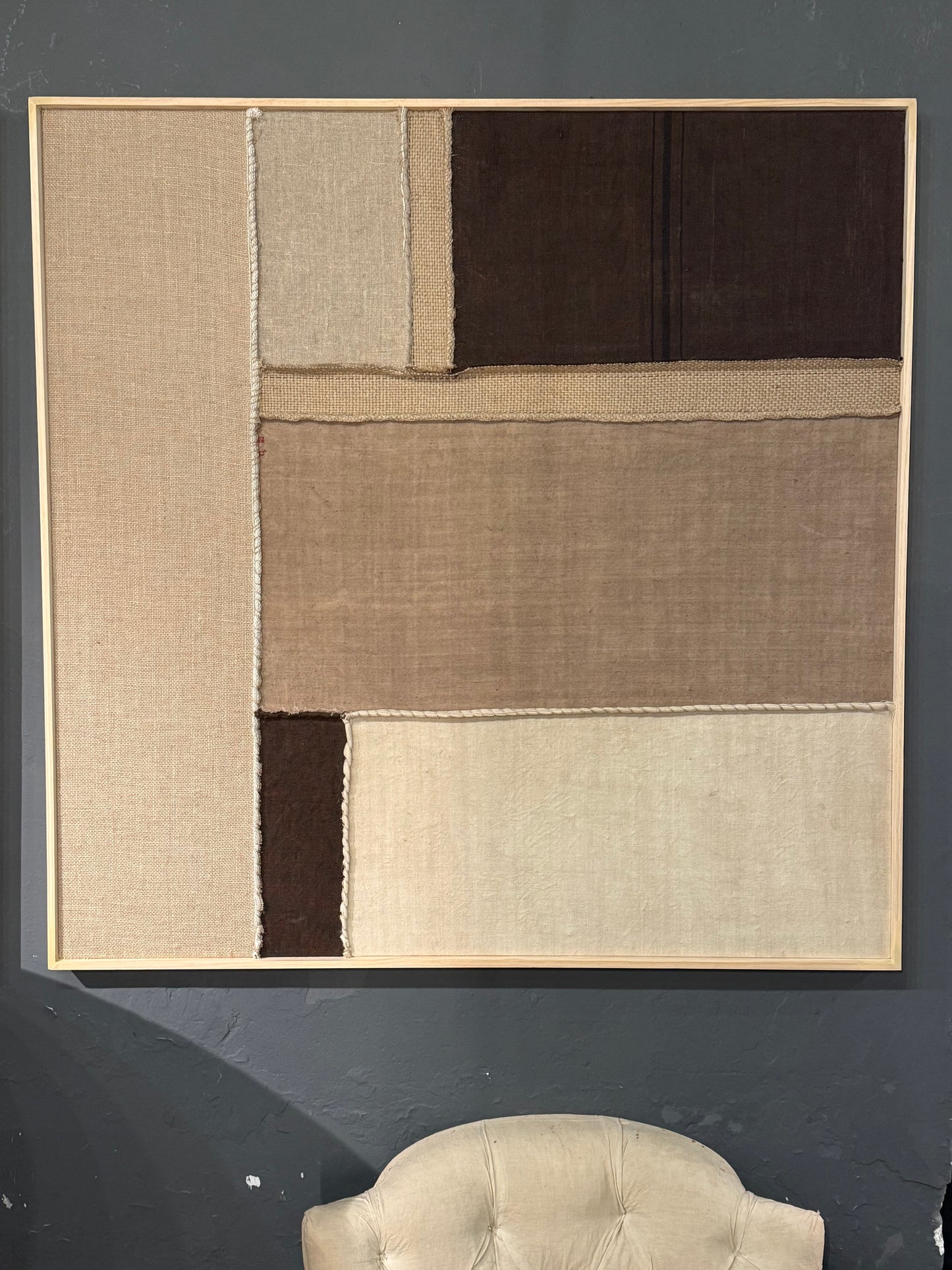 Composición de linos franceses . Marrón I