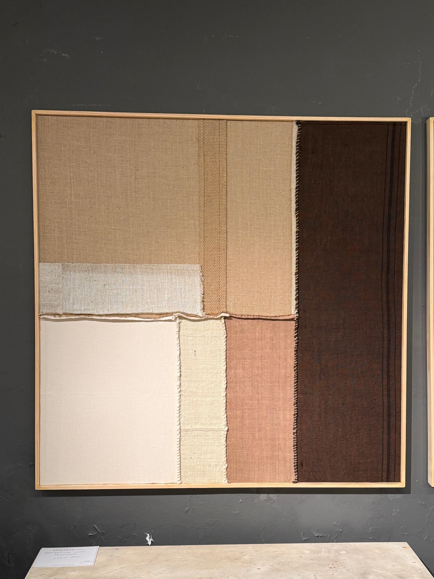 Composición de linos franceses . Marrón II