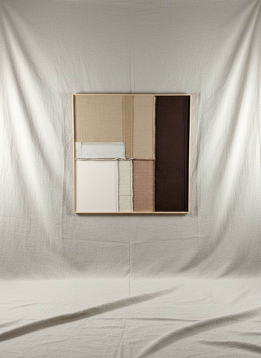 Composición de linos franceses . Marrón II