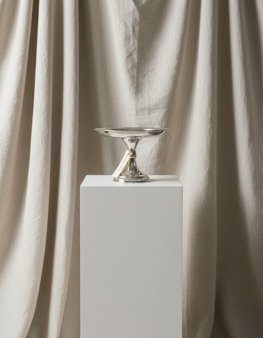 Tartera de alpaca · Grand Silver Co. – Nueva York